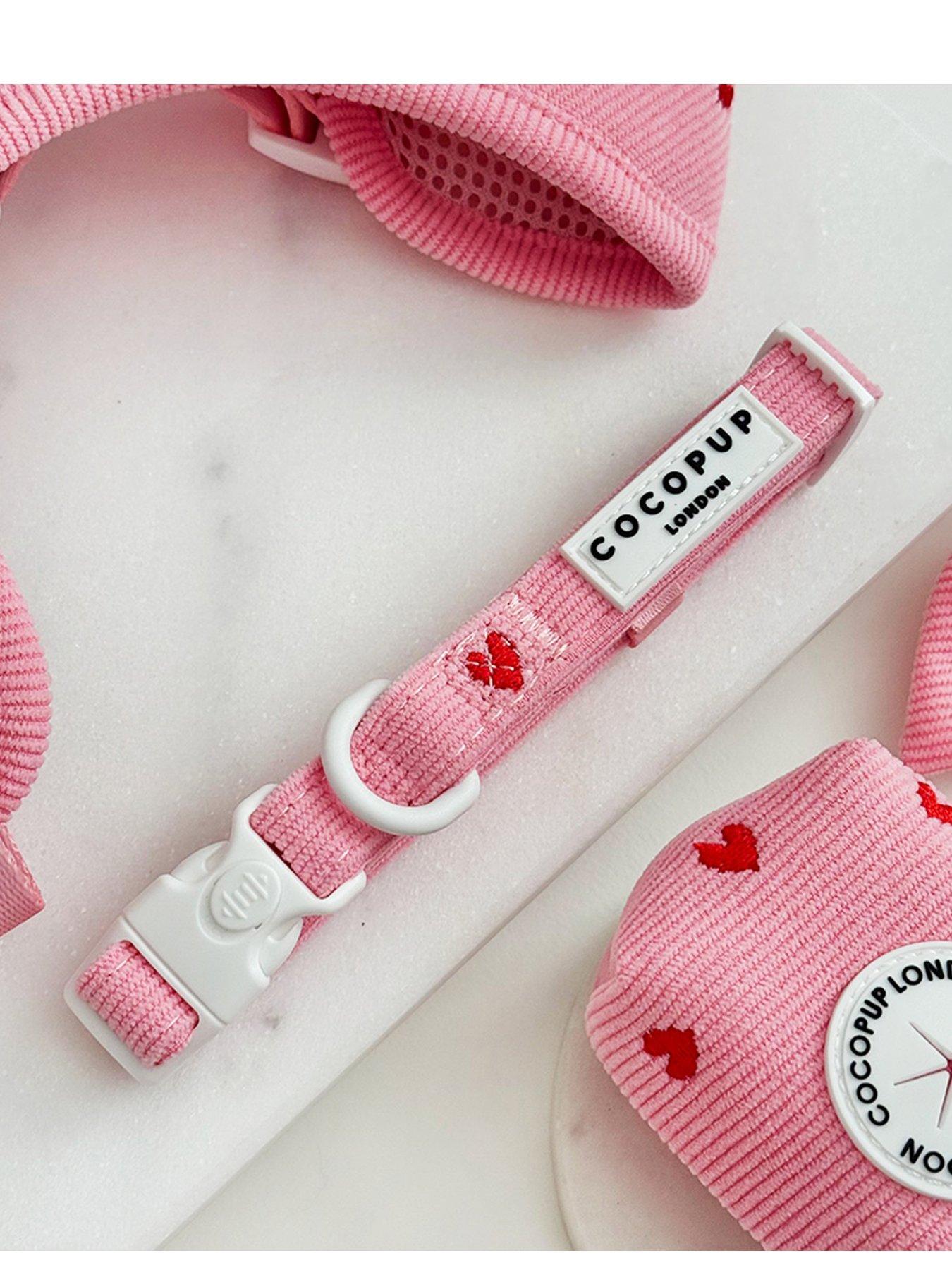 Cocopup Pink Heartstrings Cord Collar