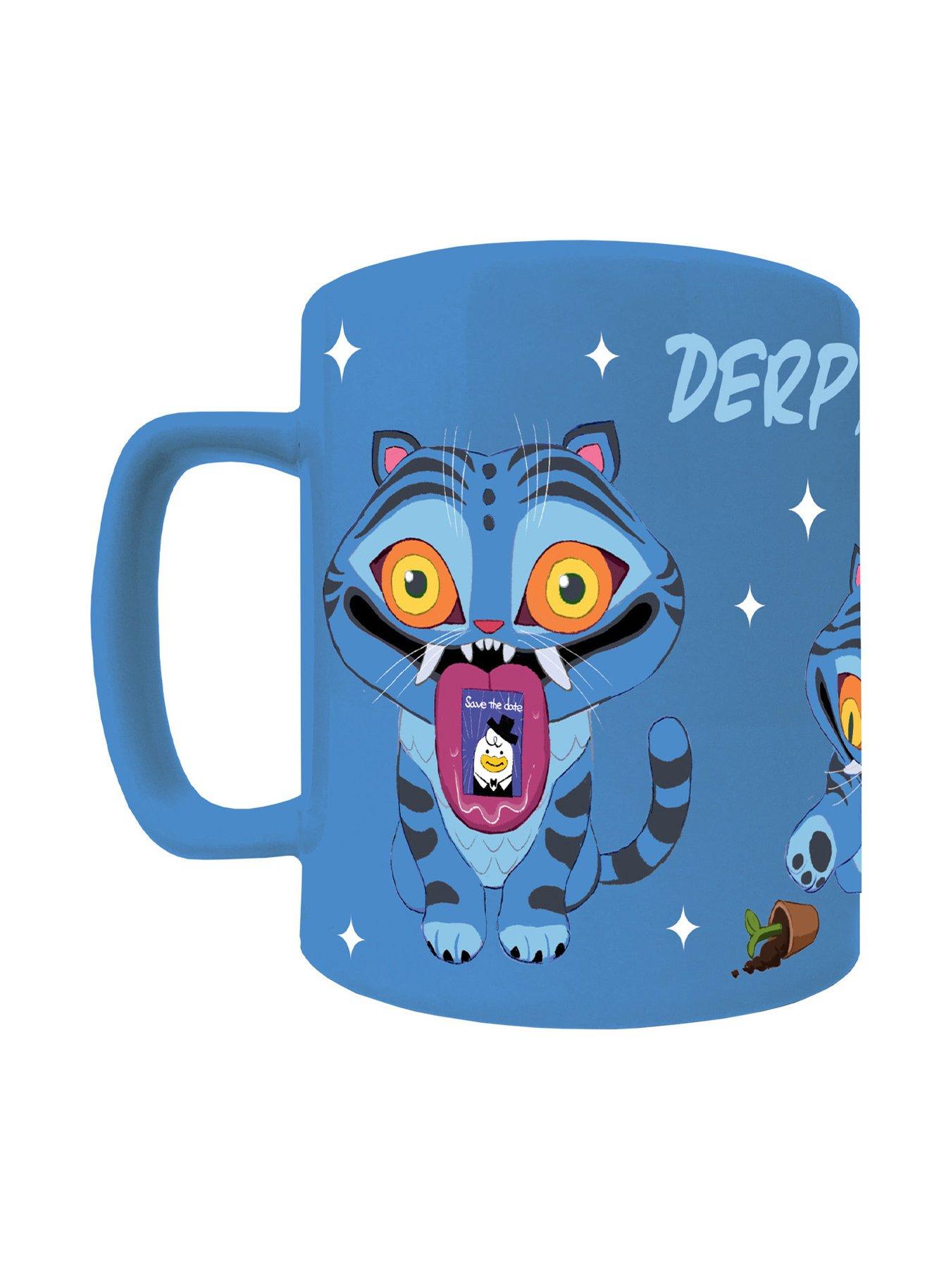 Image 2 of 3 of K-Pop Demon Hunters K-pop Demon Hunters (derpy) Fuzzy Mug