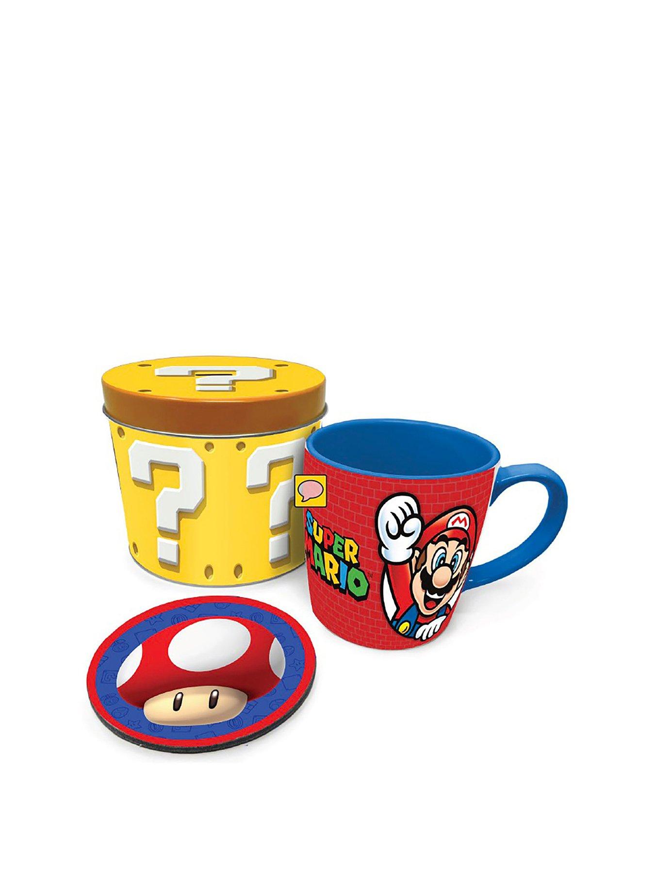 Super Mario Super Mario (lets A Go) Mug In Tin Set