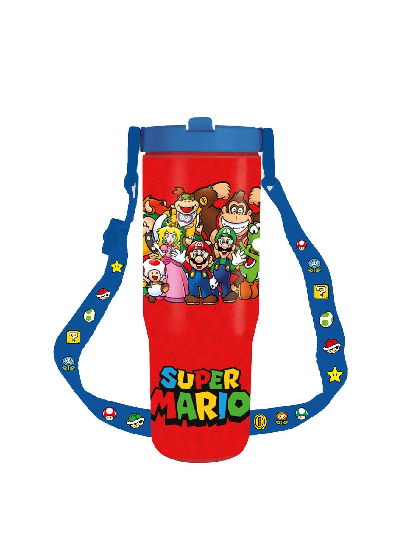 Super Mario Super Mario (group Shot) 30oz Pitcher With Strap