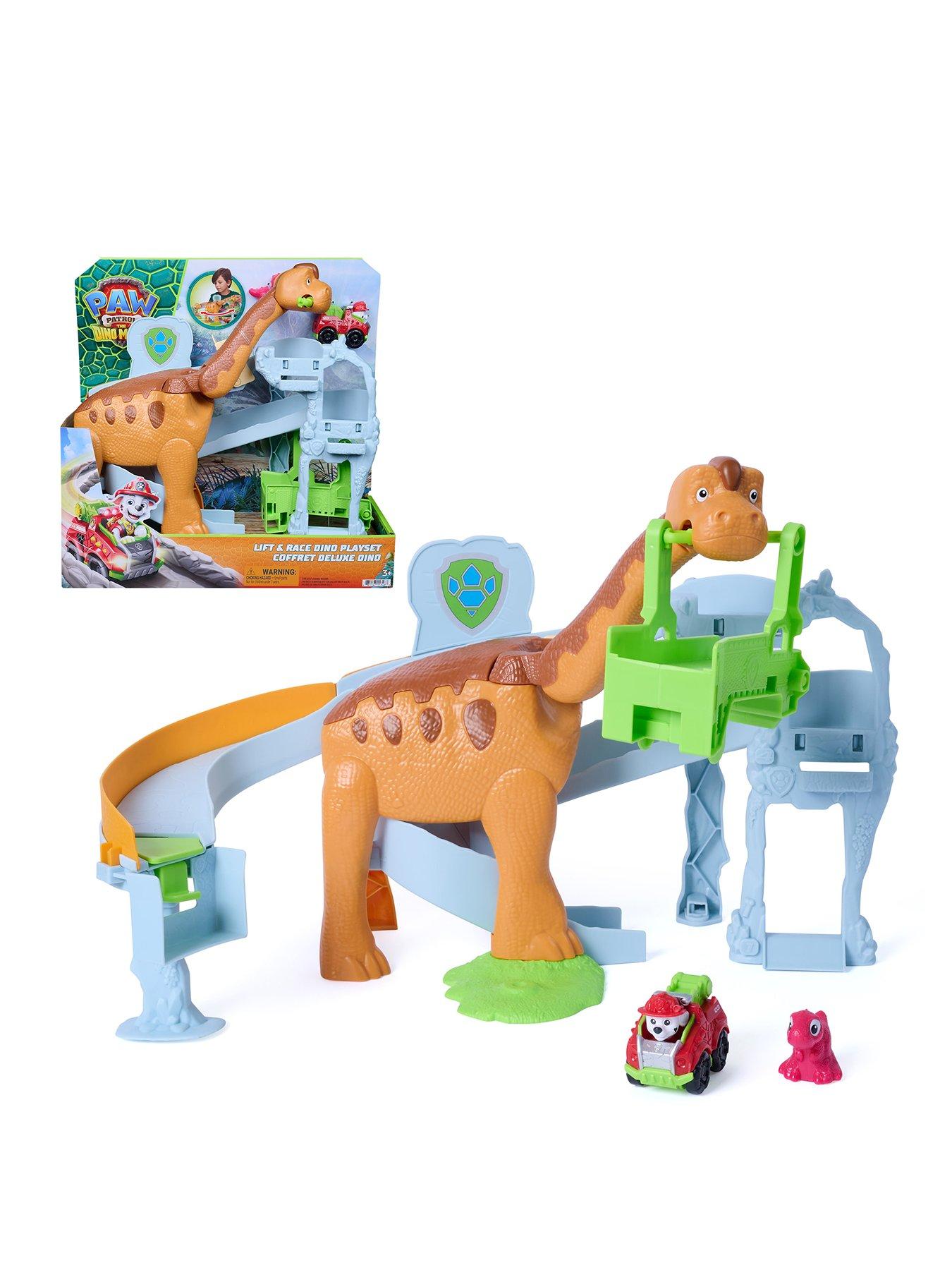 Image 1 of 8 of Paw Patrol DINO MOVIE - Pup Squad Lift &amp; Roar Playset