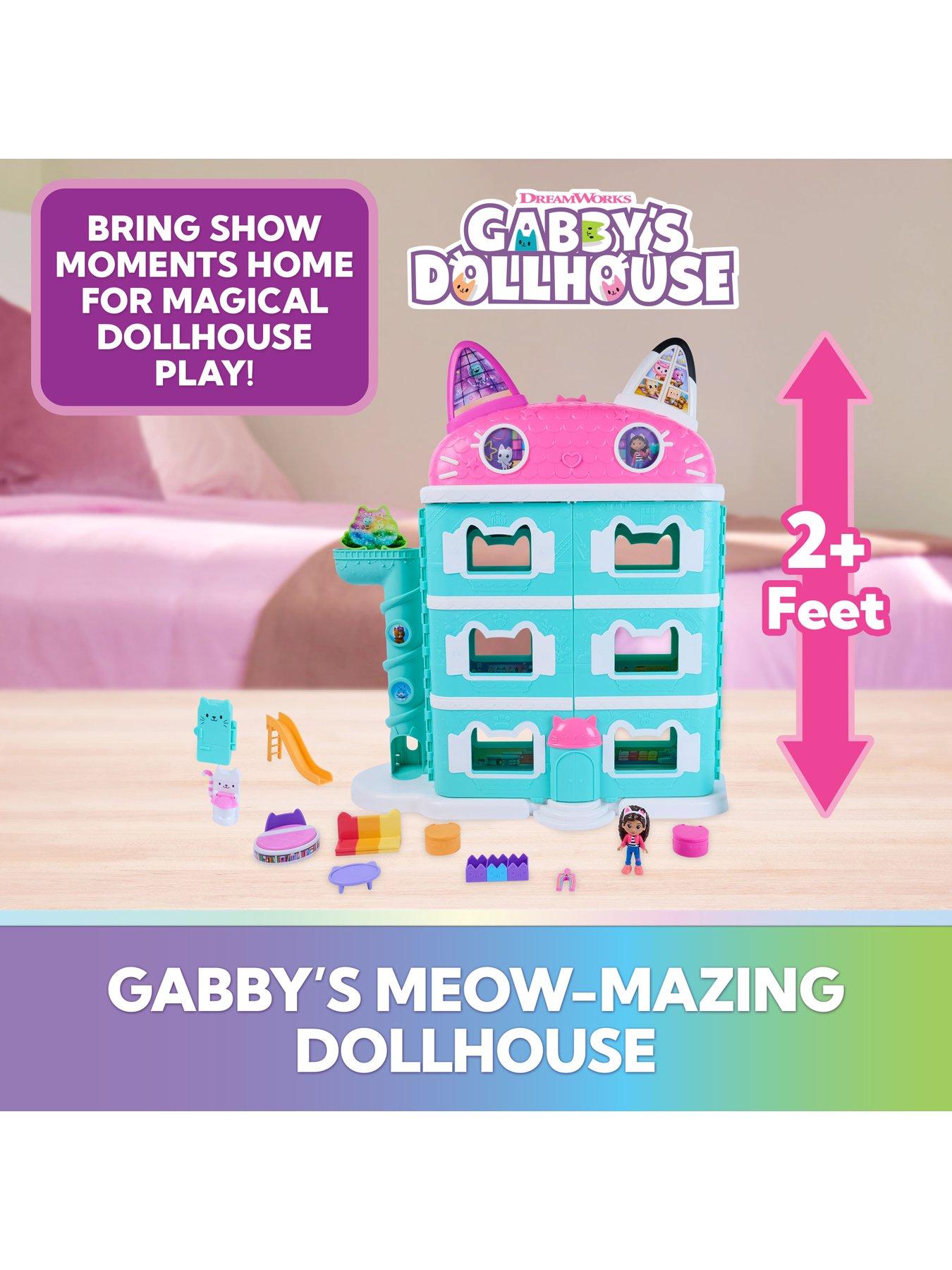 Image 2 of 8 of Gabby's Dollhouse Gabby's Dollhouse Playset - Gabby's Meow-Mazing Dollhouse