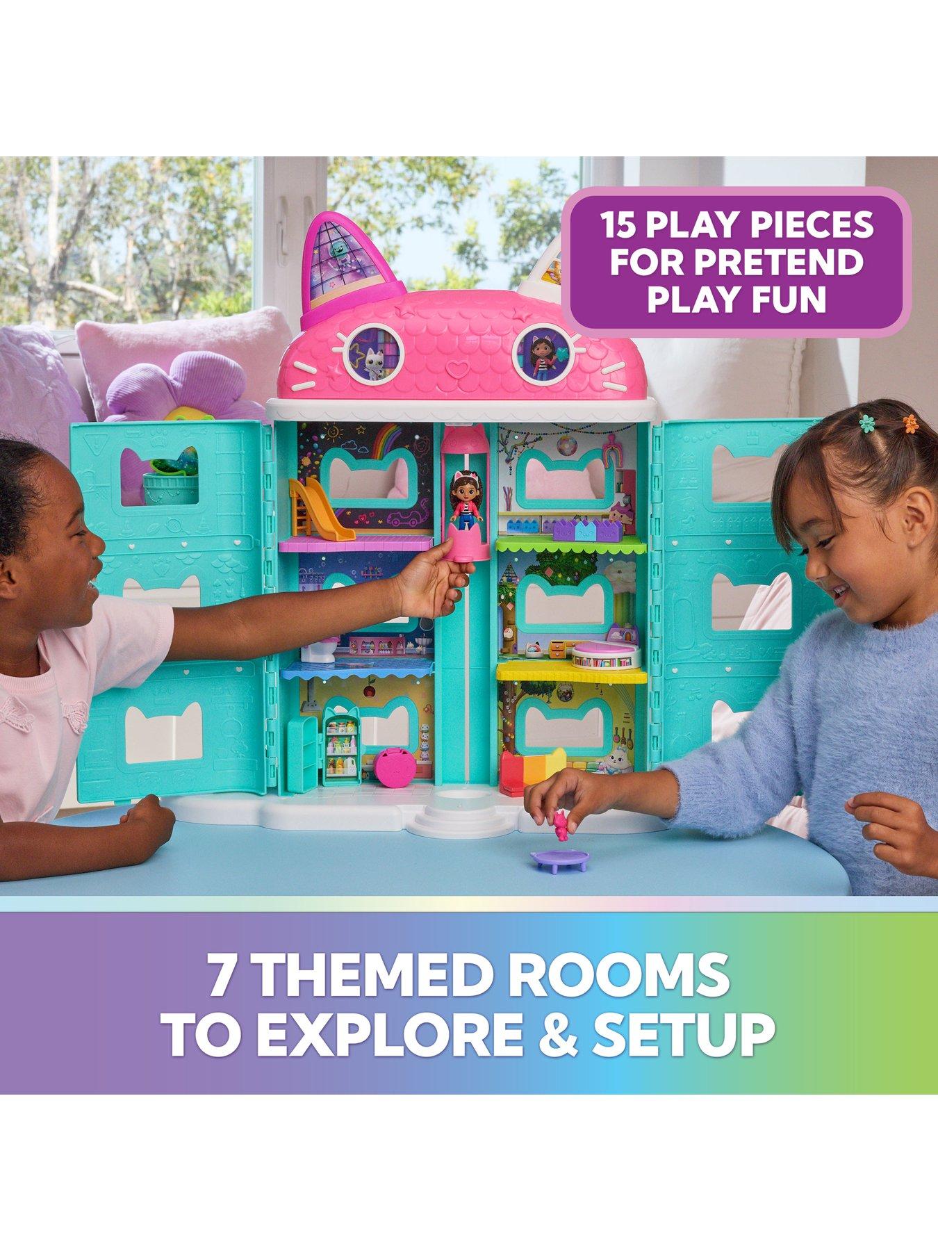 Image 4 of 8 of Gabby's Dollhouse Gabby's Dollhouse Playset - Gabby's Meow-Mazing Dollhouse