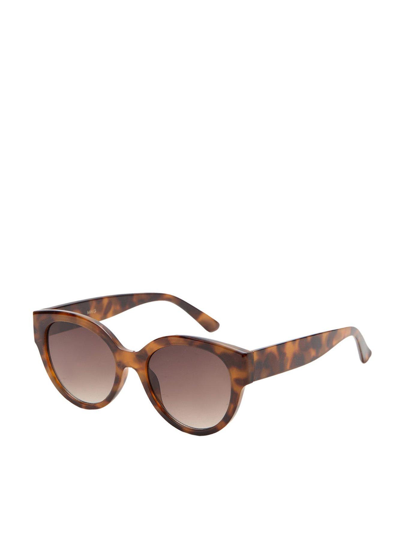 Mango Cat-Eye Sunglasses - Chocolate