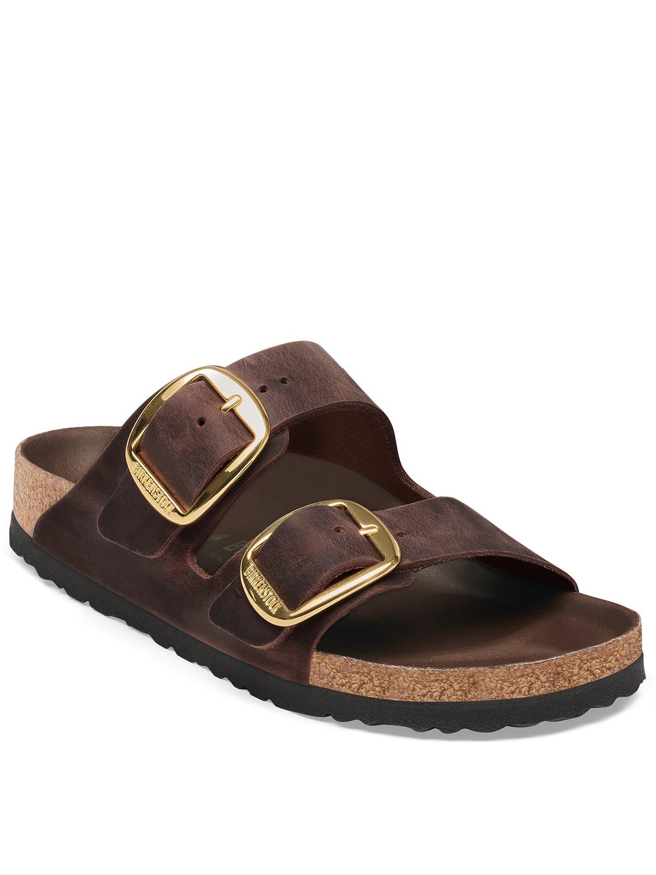 Image 1 of 3 of Birkenstock Arizona Big Buckle Sandals - Brown