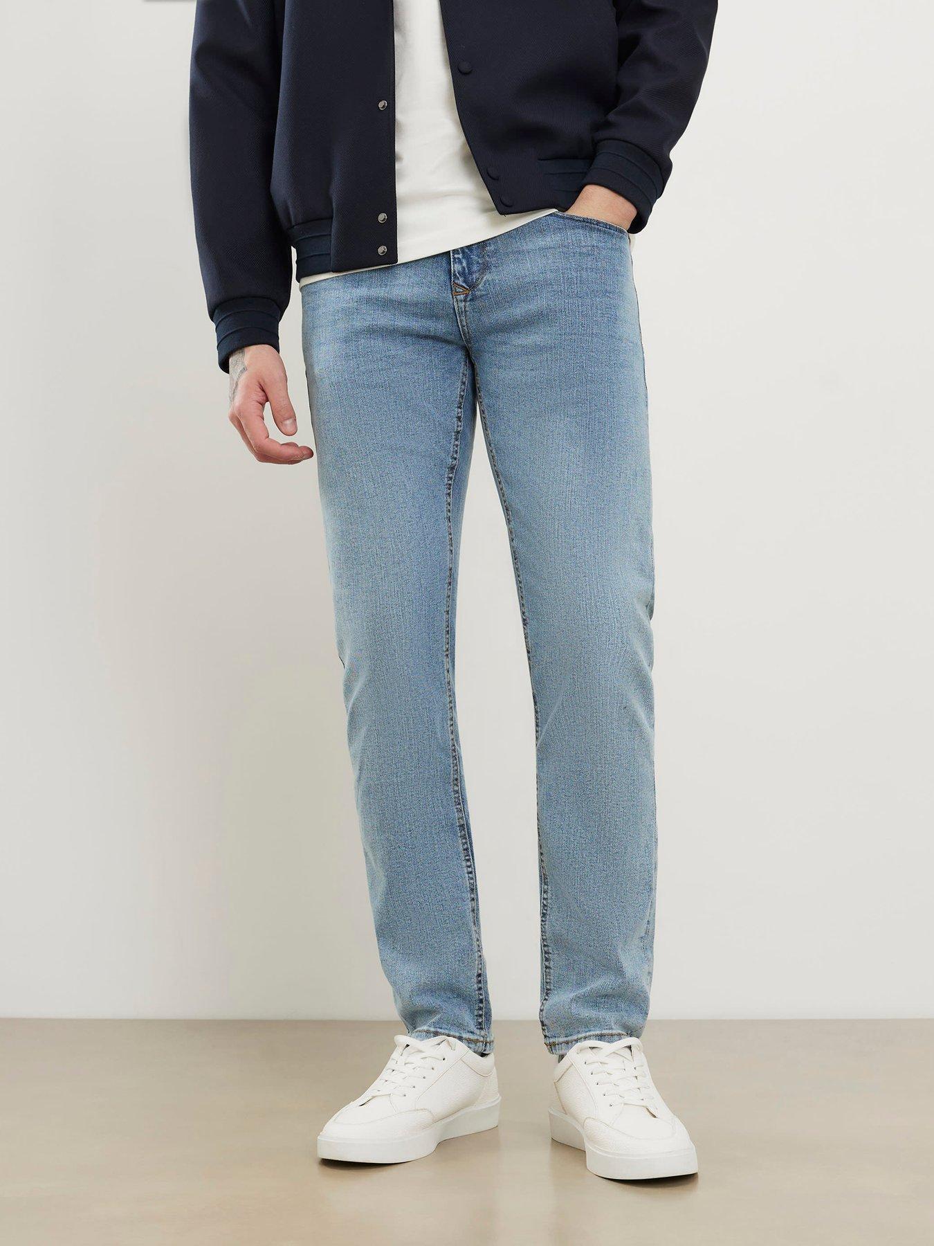 River Island Slim Fit Jeans - Blue
