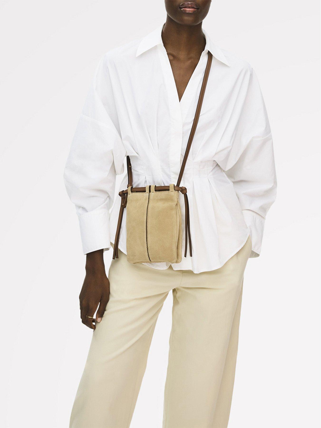 Image 2 of 6 of Radley The Connaught - Suede Small Open Top Cross Body