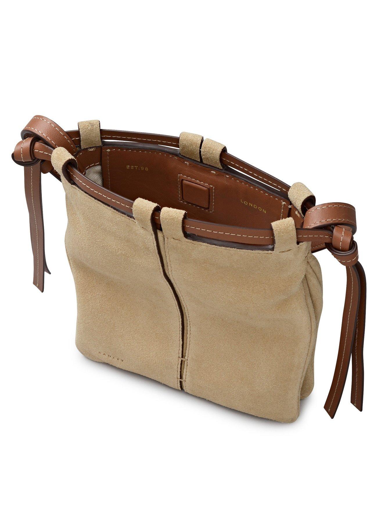 Image 4 of 6 of Radley The Connaught - Suede Small Open Top Cross Body
