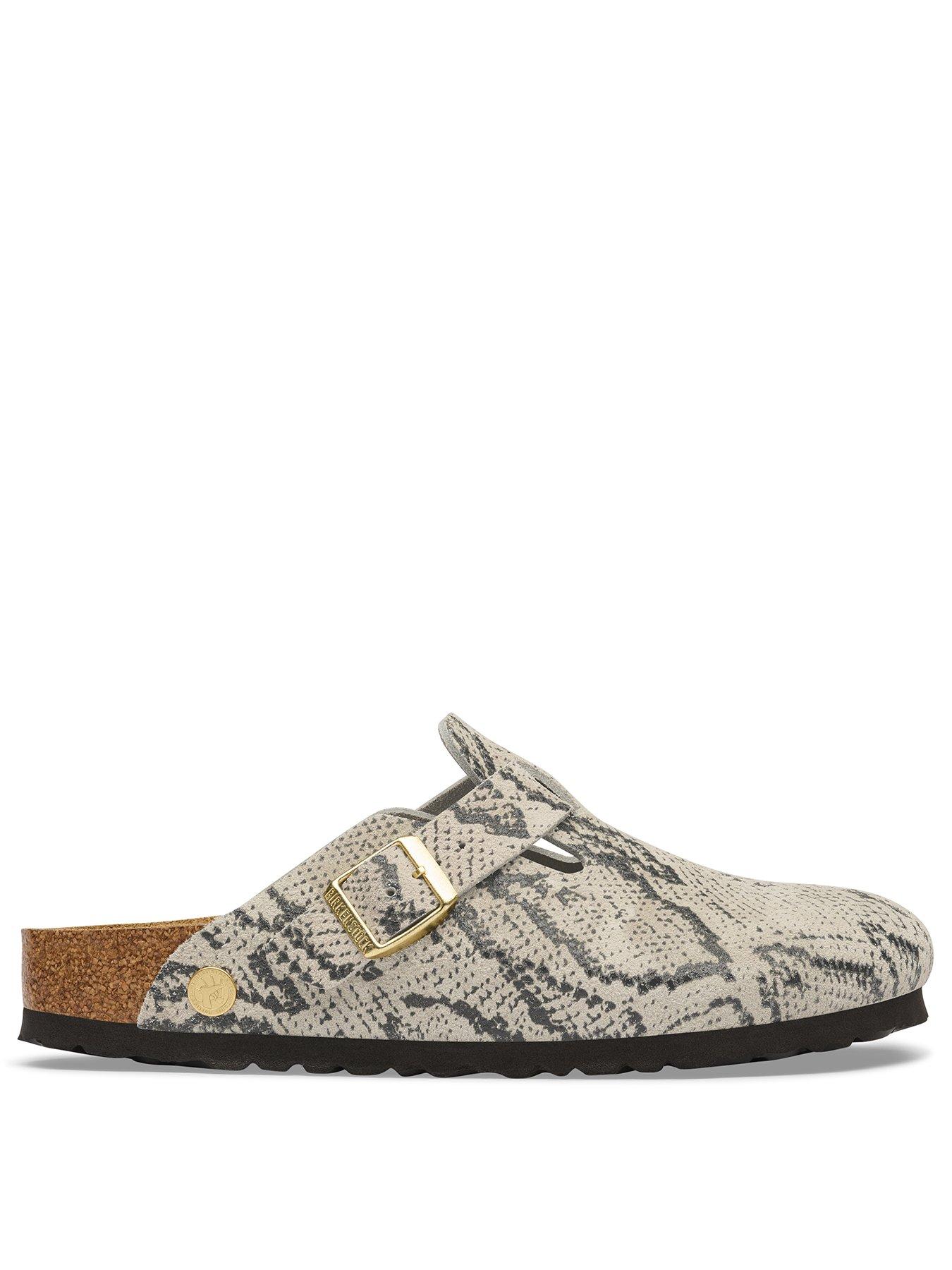 Image 2 of 3 of Birkenstock Boston Rivet Suede Clogs - Multi