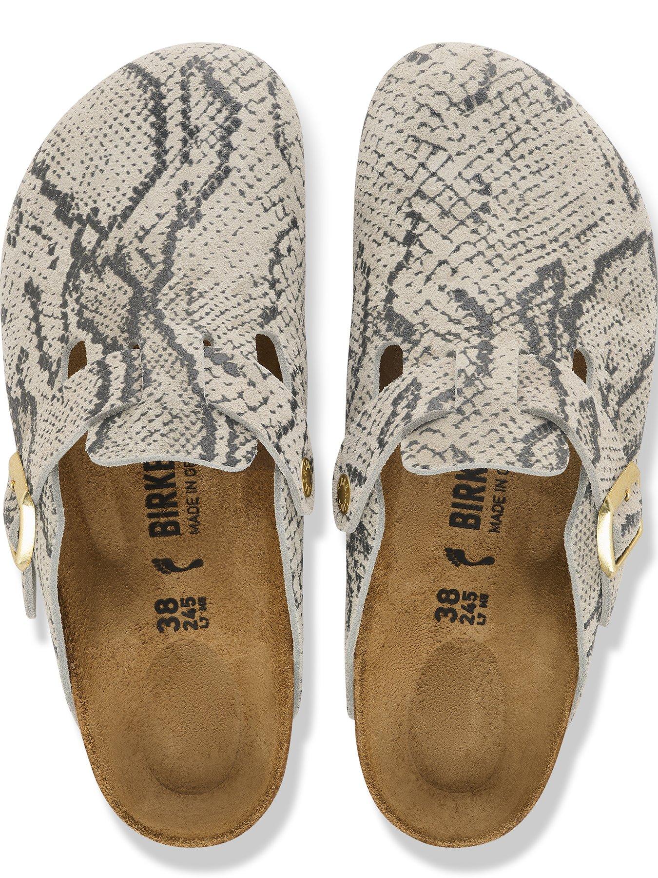 Image 3 of 3 of Birkenstock Boston Rivet Suede Clogs - Multi