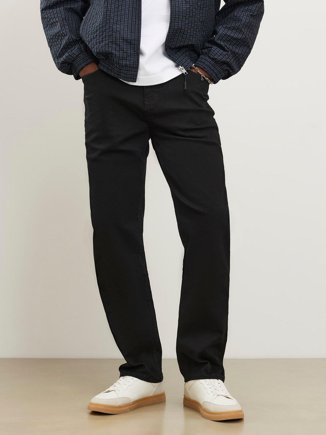 River Island Straight Jeans - Black