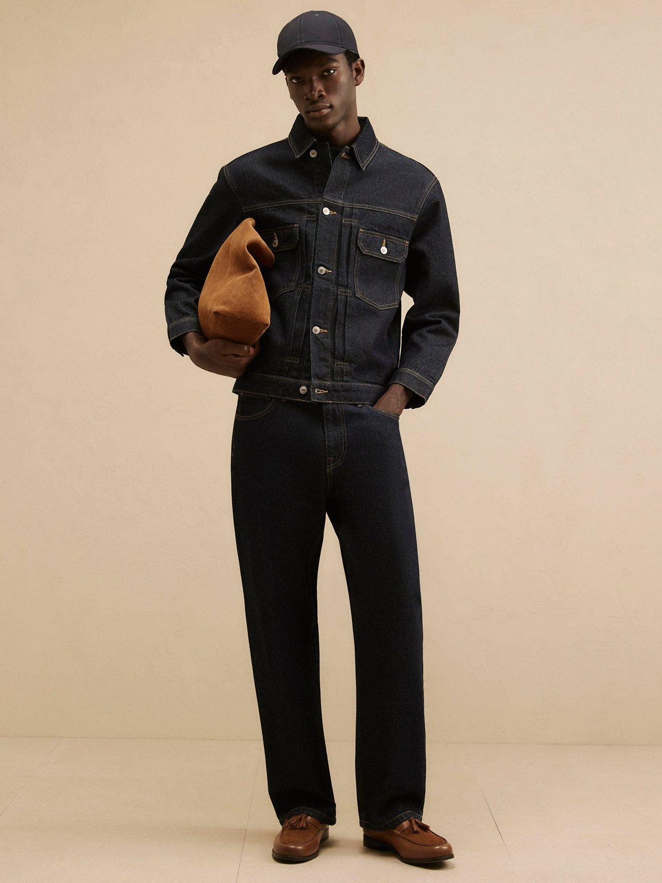 Image 3 of 4 of River Island Loose Fit Jeans - Blue