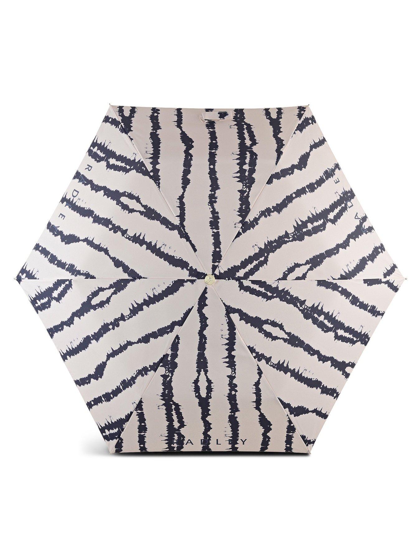 Image 3 of 4 of Radley Tie Dye Stripe Handbag Umbrella