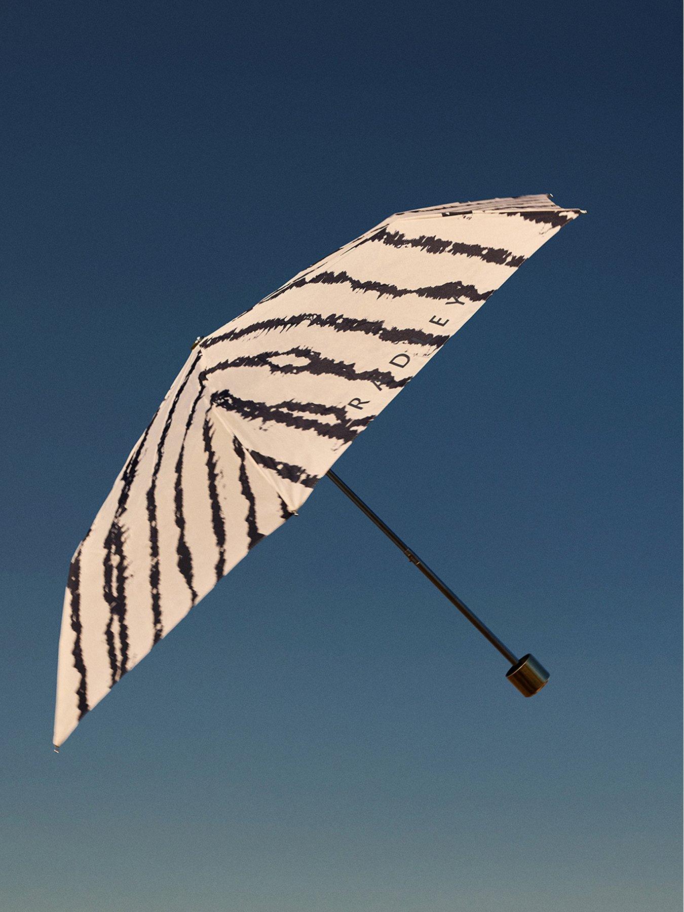 Image 4 of 4 of Radley Tie Dye Stripe Handbag Umbrella