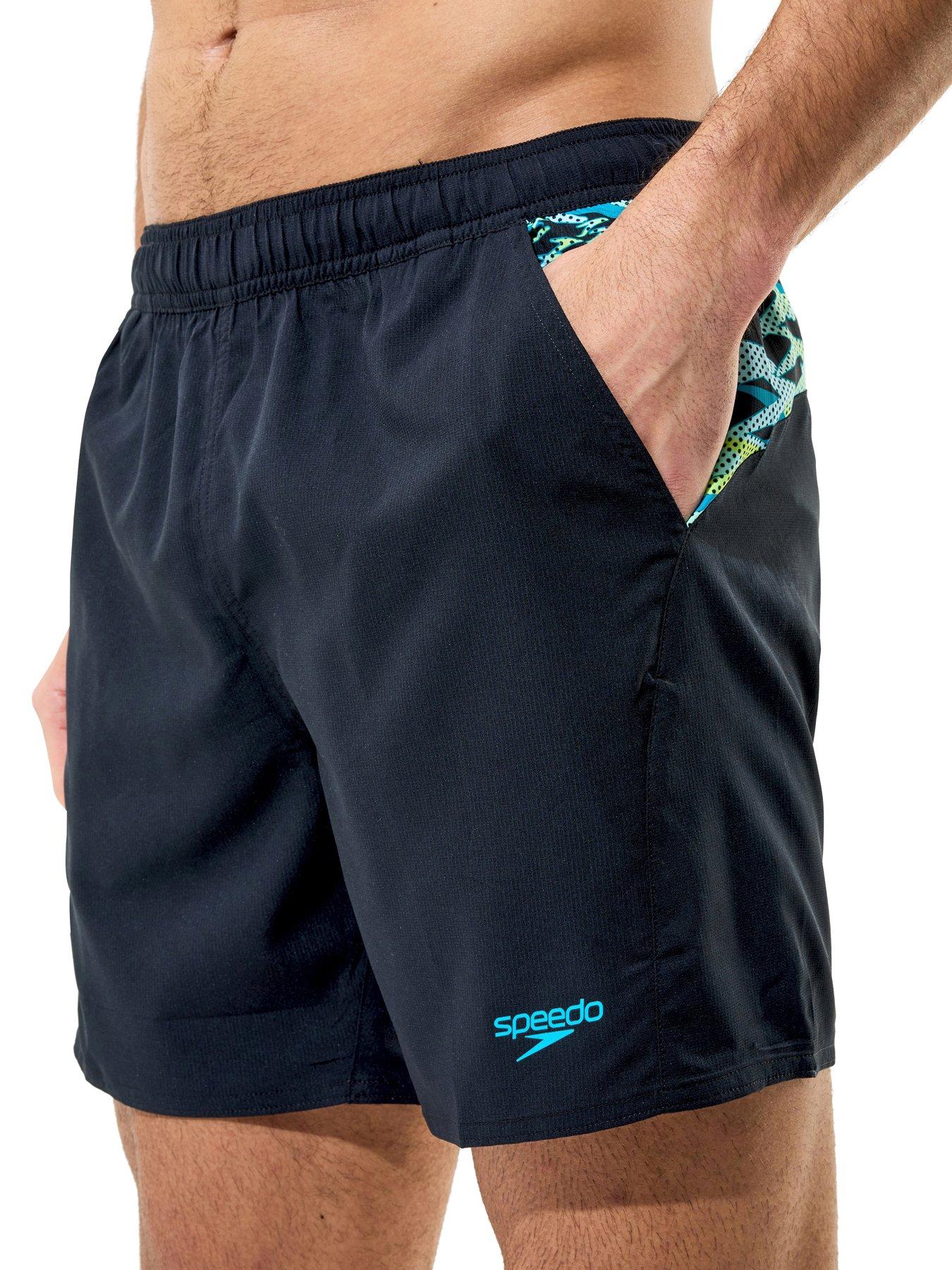 Image 1 of 4 of Speedo Mens Express Lite Swim Shorts - Black