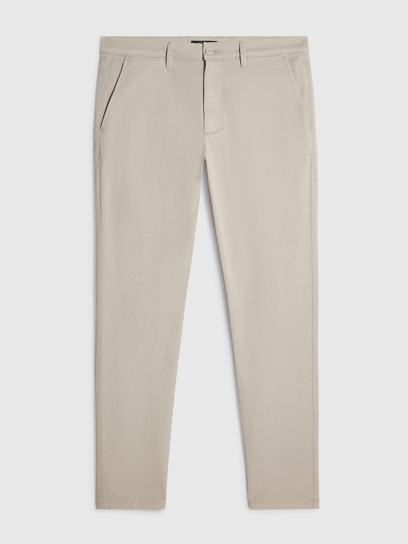 Image 5 of 5 of River Island Skinny Fit Chino Trousers - Grey
