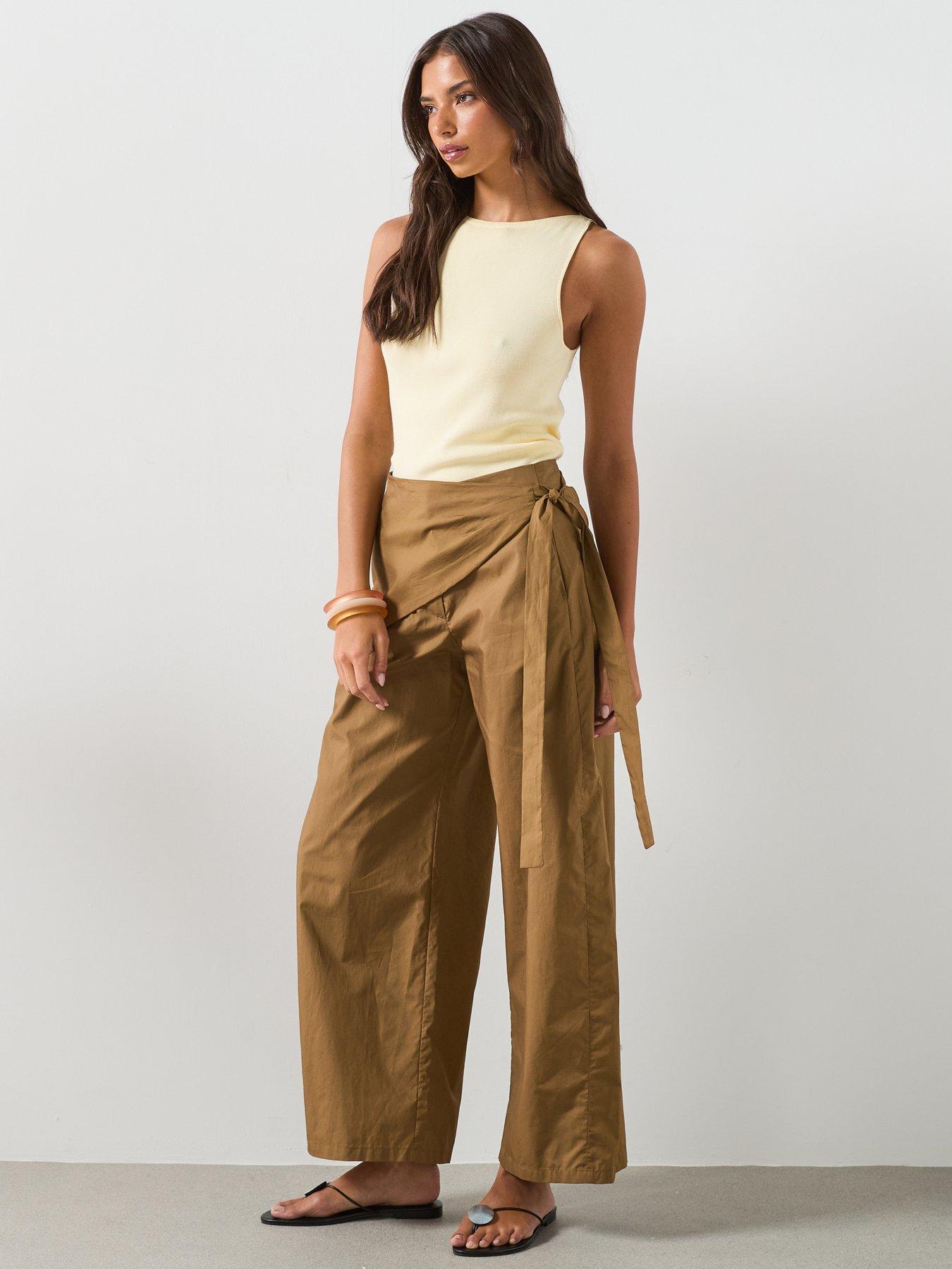 Image 3 of 6 of Mango Fine Knit Boat Neck Top - Yellow