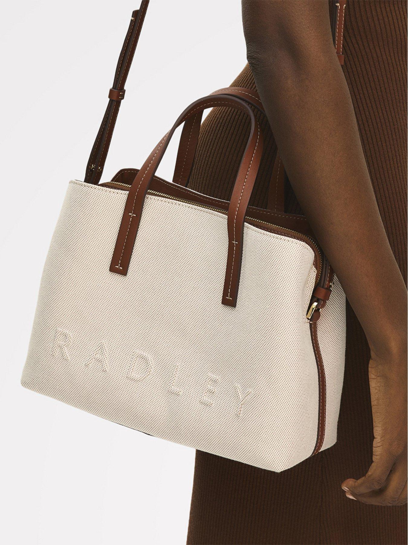 Image 2 of 7 of Radley Dukes Place - Canvas Medium Ziptop Grab
