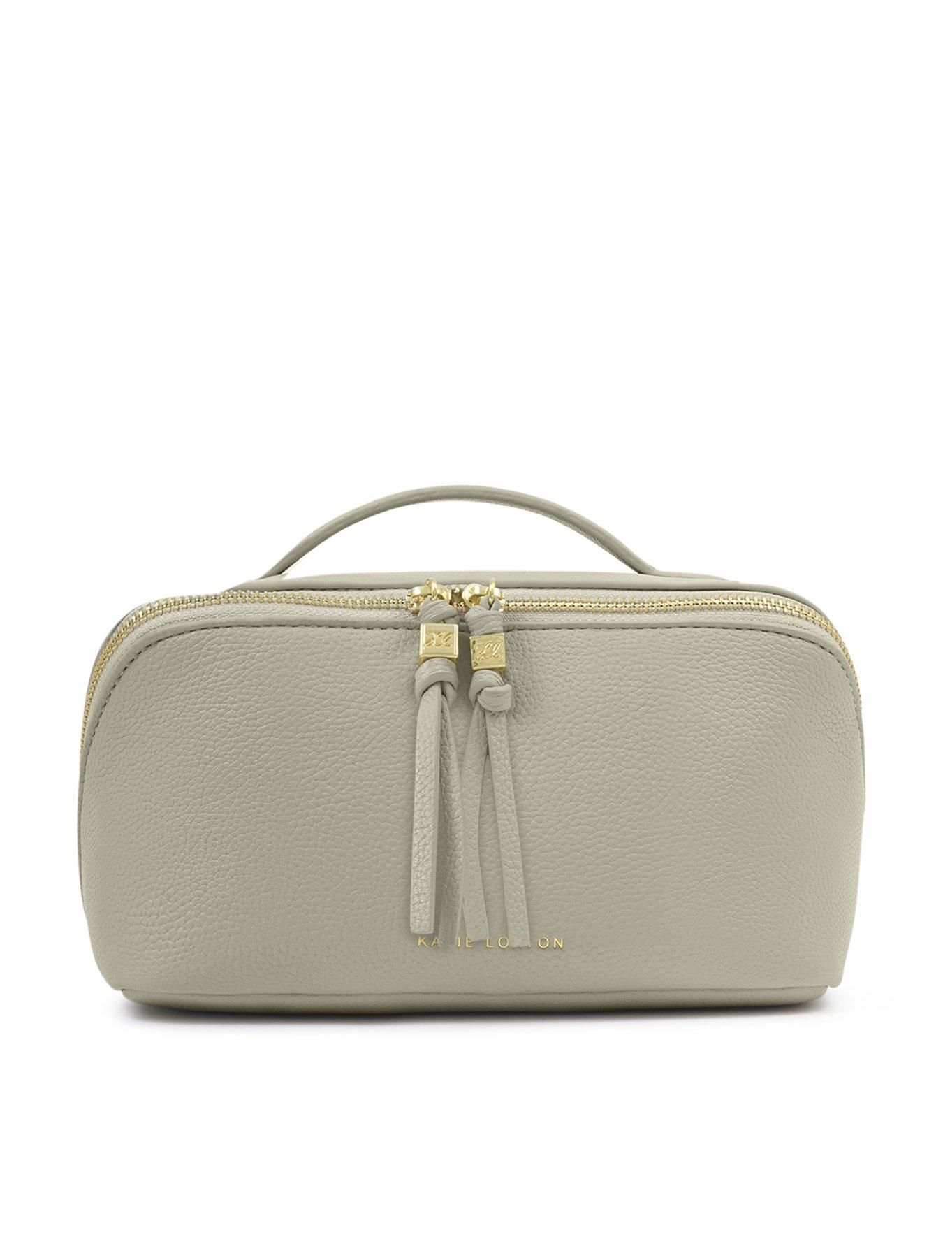 Katie Loxton Soho Medium Green Mist Make Up  &  Wash Bag
