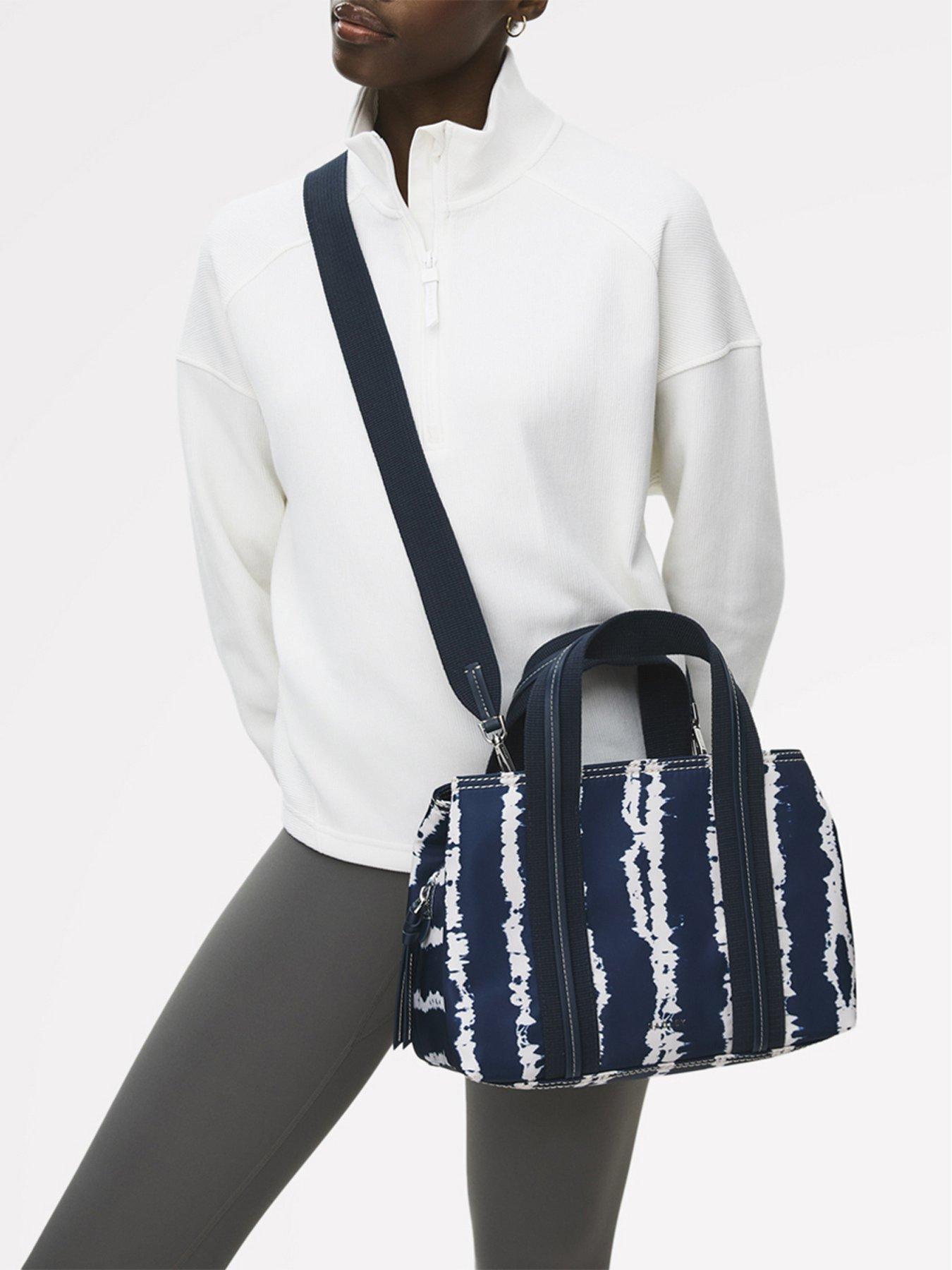 Image 2 of 6 of Radley Halley Row - Tie Dye Stripe Medium Ziptop Grab