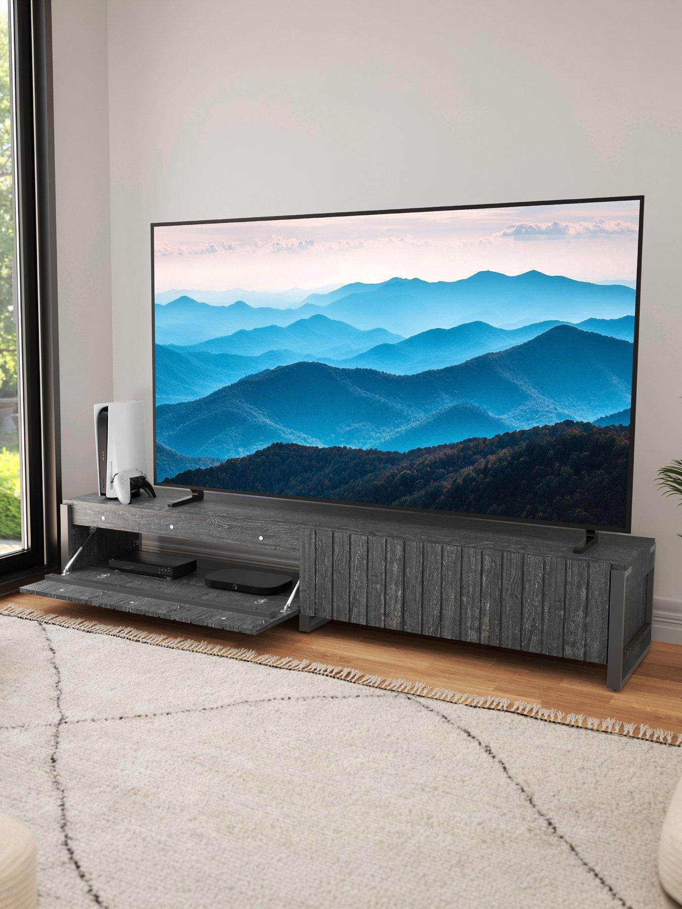 AVF Ridgewood 2.28m Slatted TV Stand