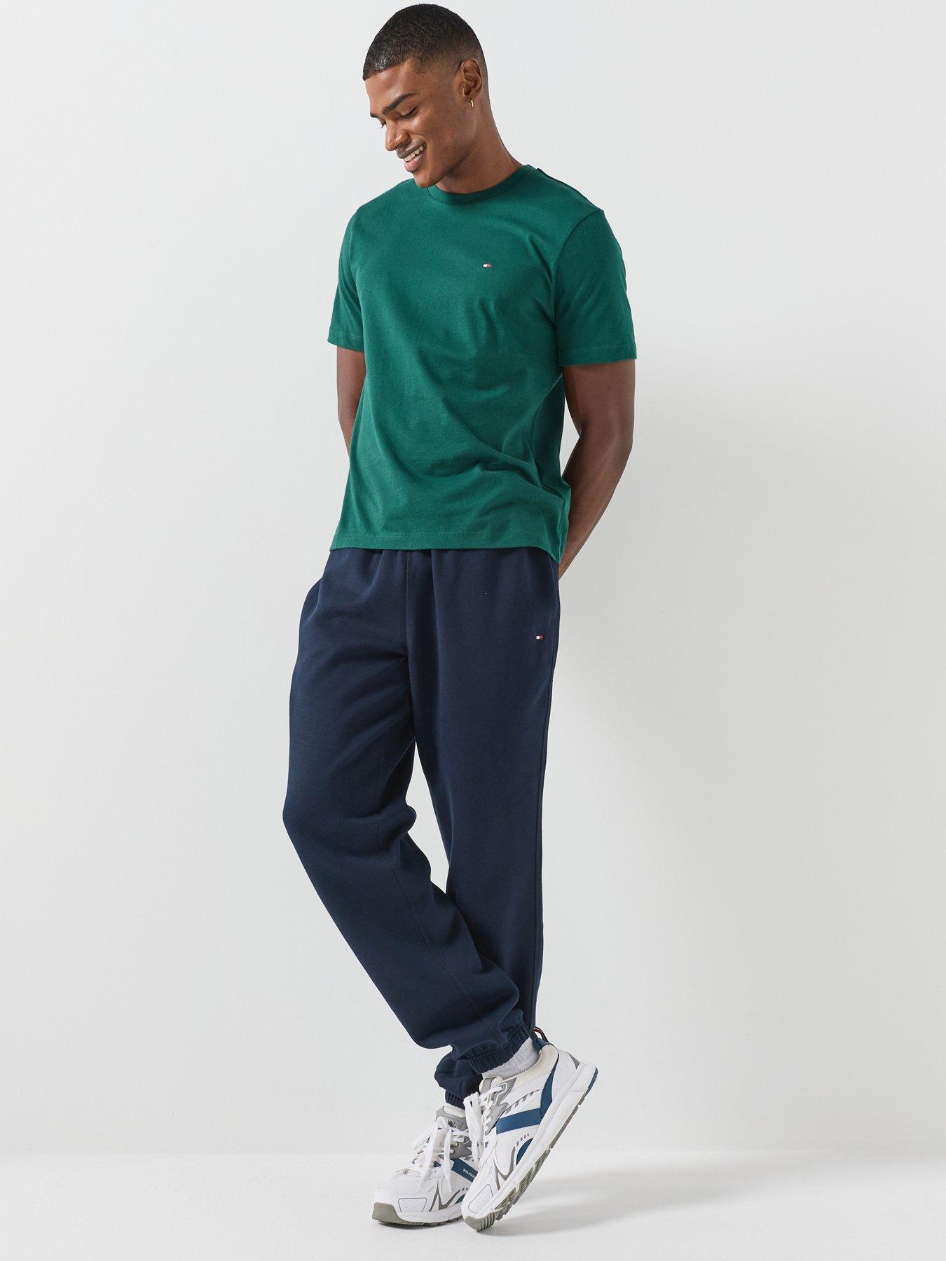 Image 3 of 5 of Tommy Hilfiger Essential Fleece Sweatpants - Blue