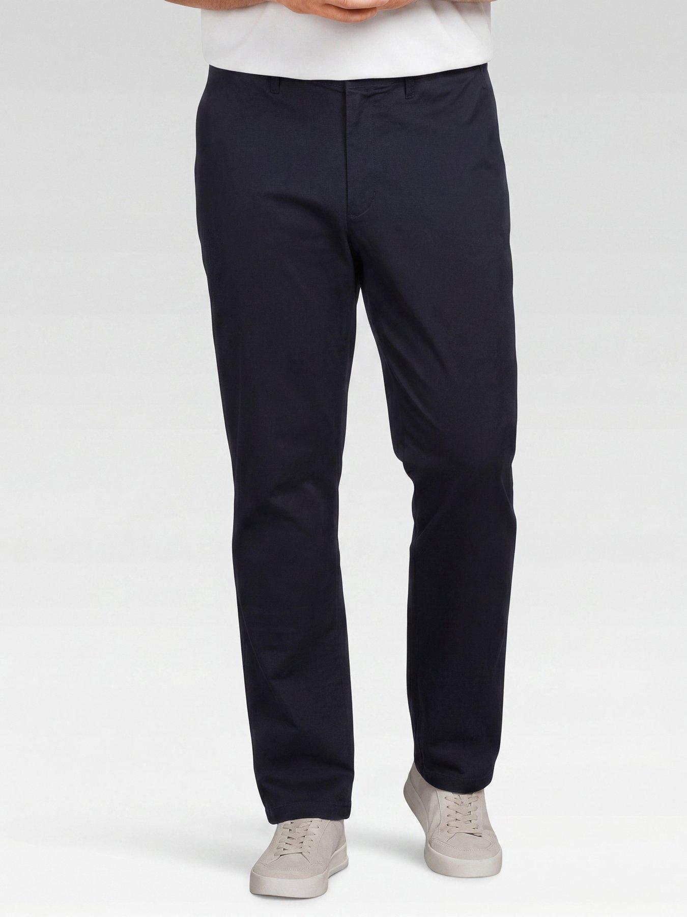 Tommy Hilfiger Big  &  Tall Core Denton Essential Twill Chinos - Navy