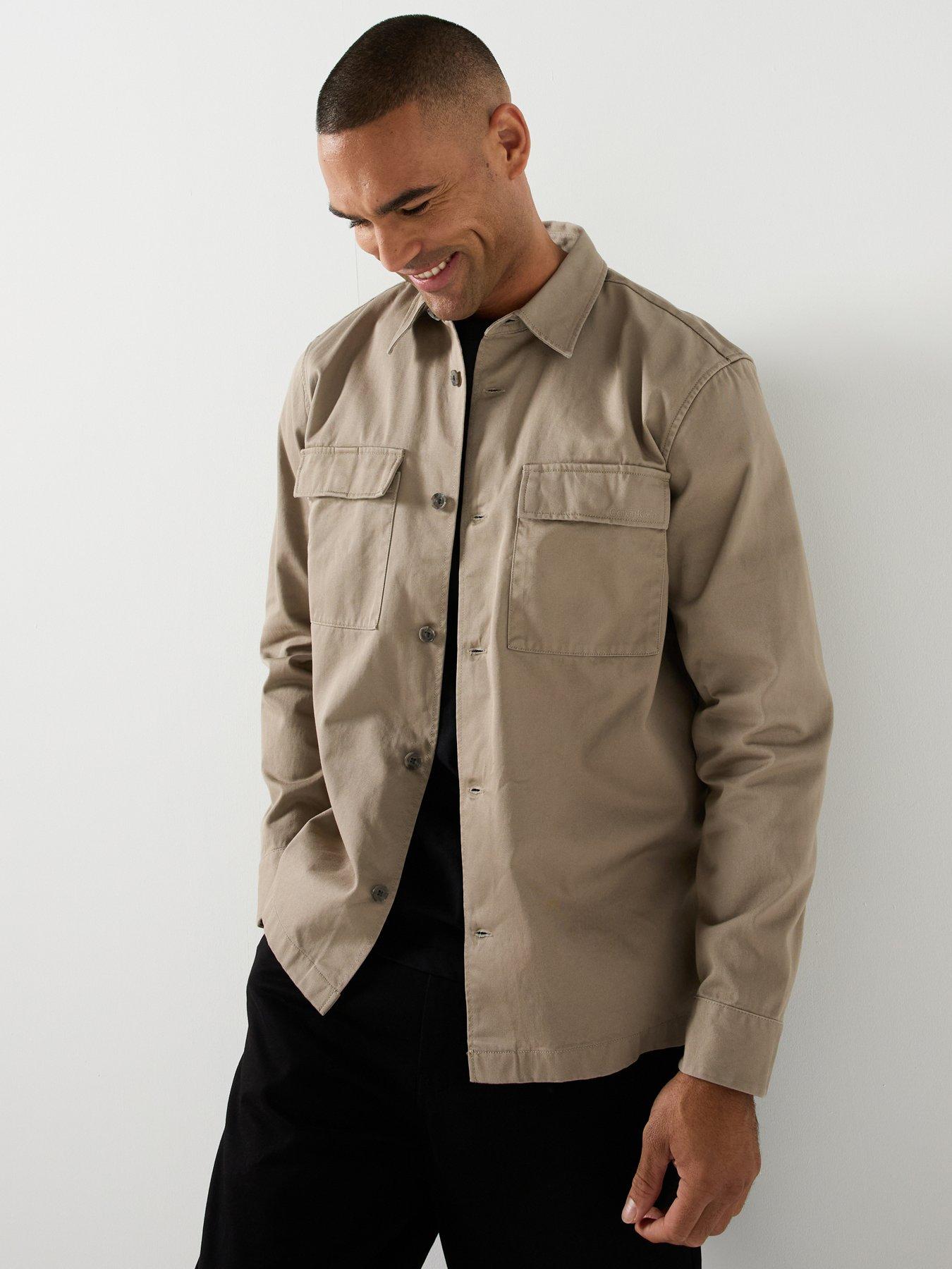 Calvin Klein Calvin Klein Utility Overcoat - Blue