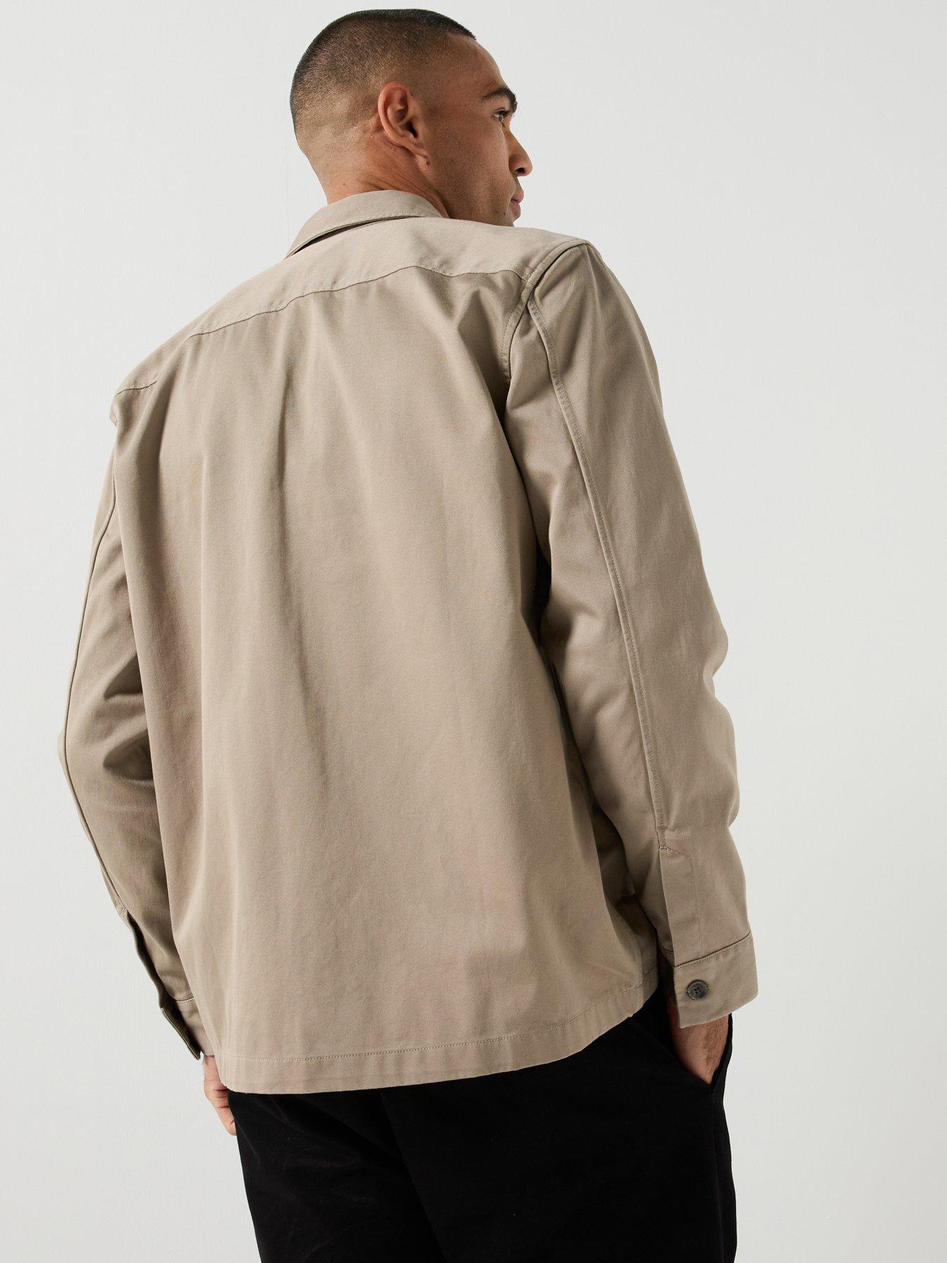 Image 2 of 5 of Calvin Klein Calvin Klein Utility Overcoat - Blue