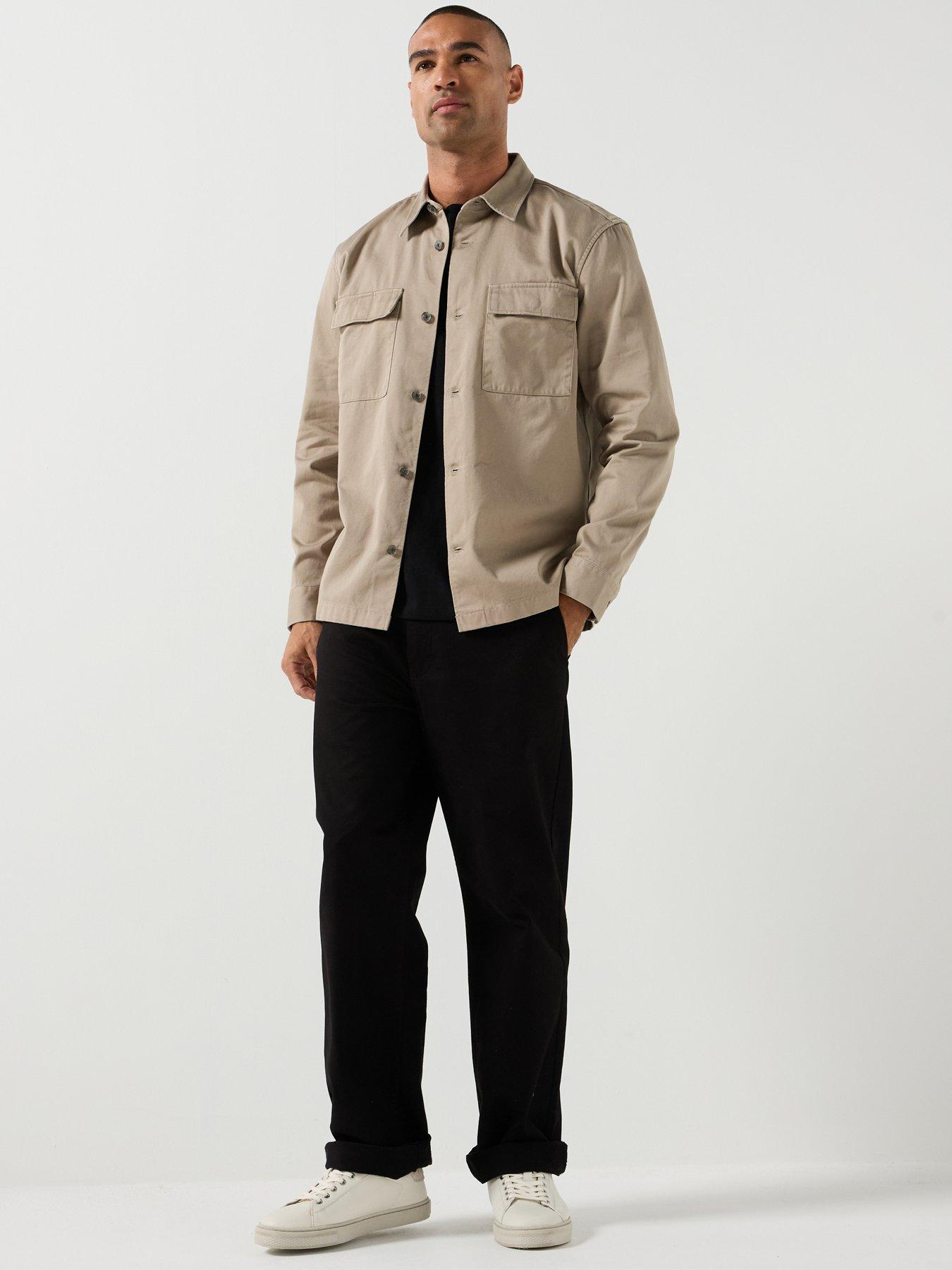 Image 3 of 5 of Calvin Klein Calvin Klein Utility Overcoat - Blue