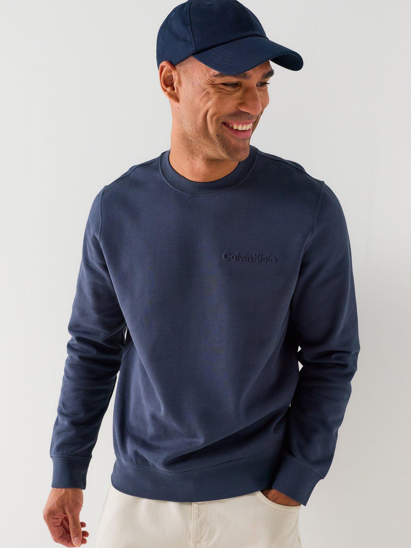 Calvin Klein Men's Spacer Graphic Sweatshirt - Blue