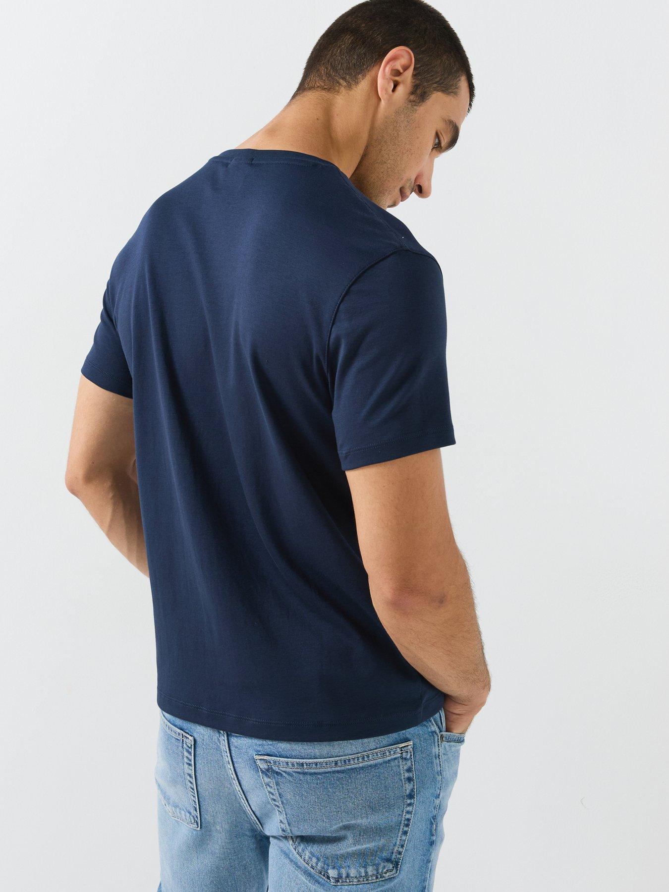 Image 2 of 6 of Calvin Klein Calvin Klein Supima Logo Patch T-shirt - Black