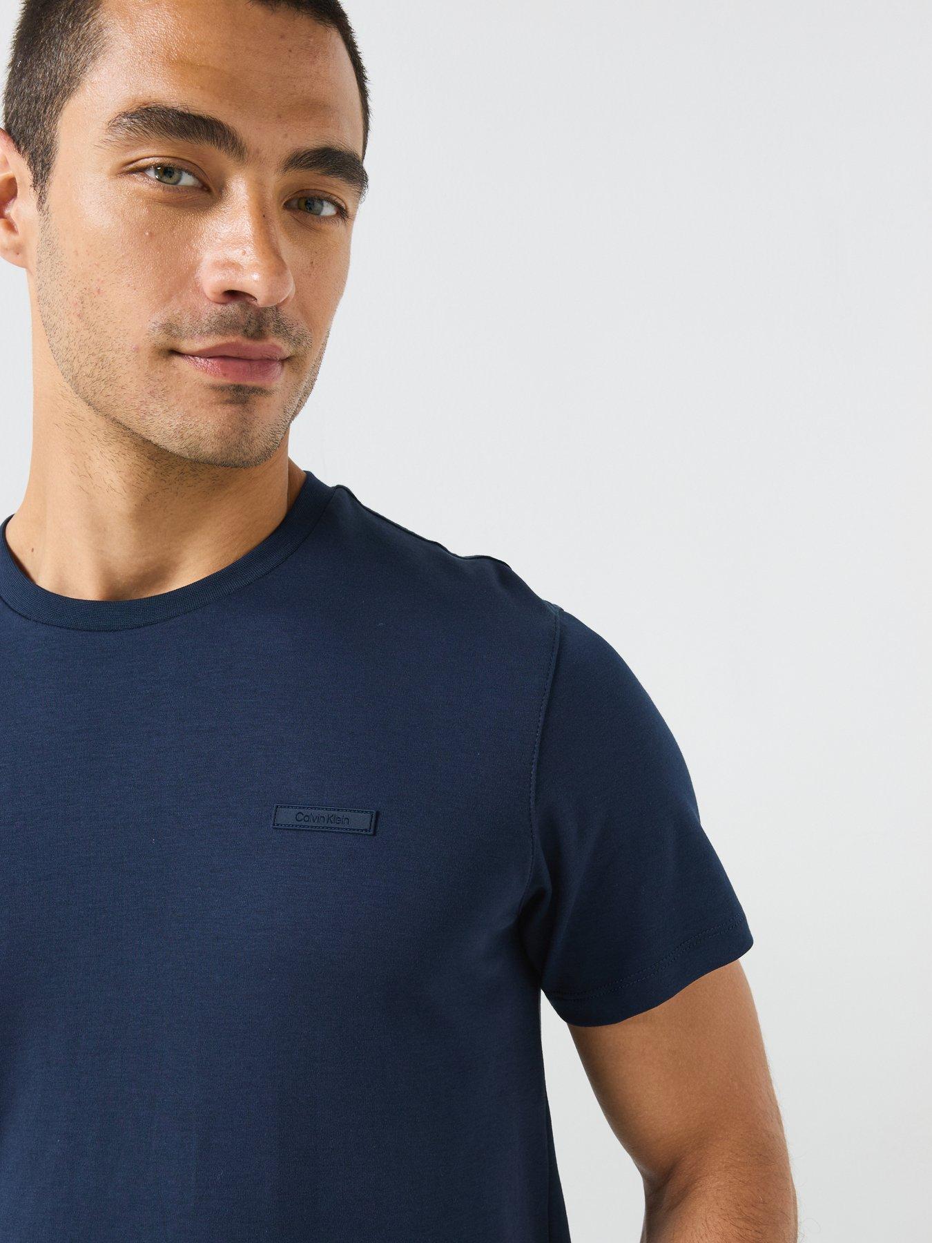 Image 6 of 6 of Calvin Klein Calvin Klein Supima Logo Patch T-shirt - Black