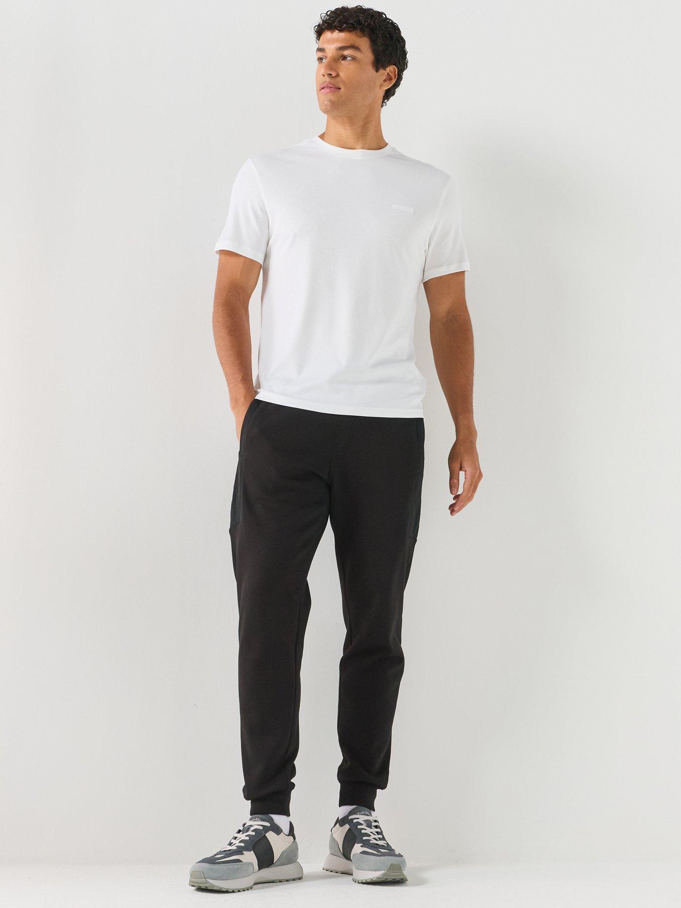 Calvin Klein Supima Logo Patch T-Shirt - White