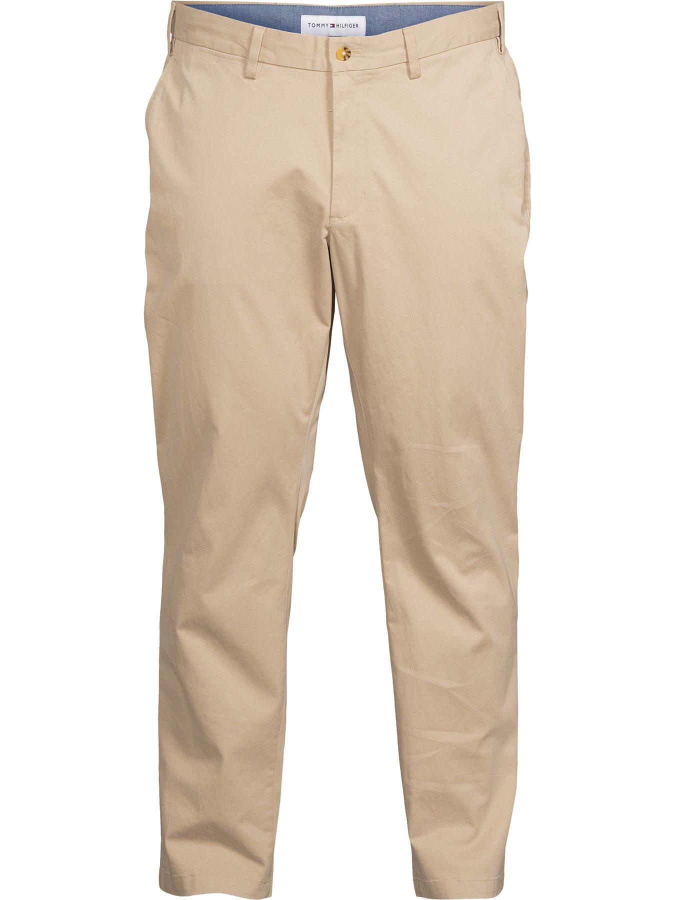 Image 5 of 5 of Tommy Hilfiger Mens Big &amp; Tall Stretch Twill Chinos - Khaki