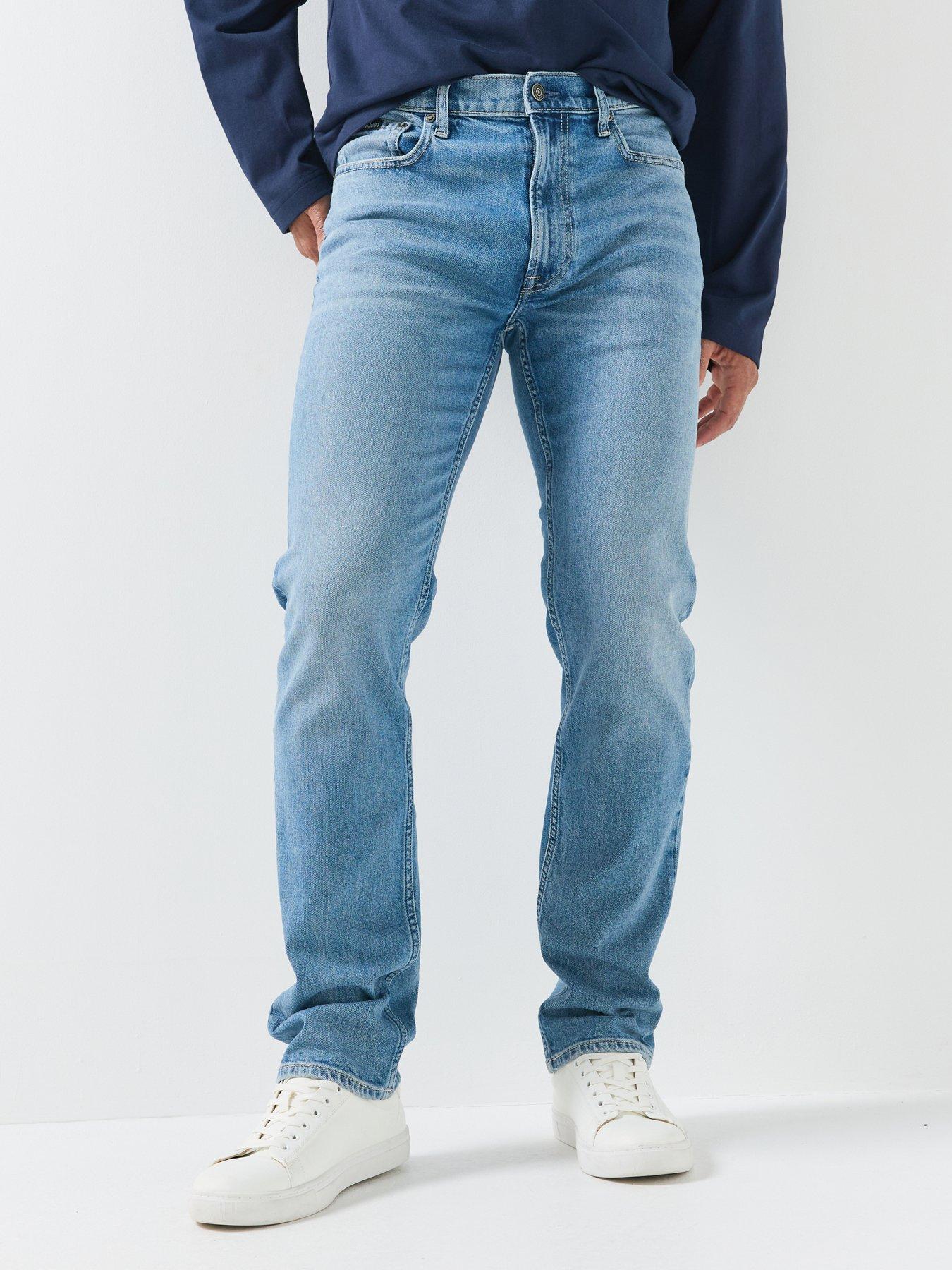 Calvin Klein Calvin Klein Gregory Straight Leg Jeans - Blue