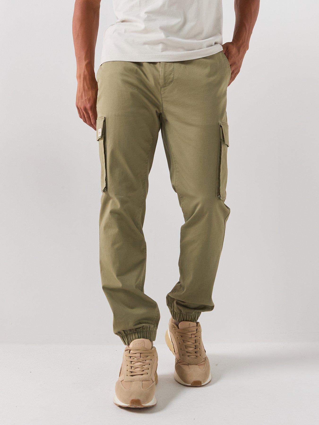 Calvin Klein Jeans Calvin Klein Skinny Comfort Cotton Cargo Pants - Green