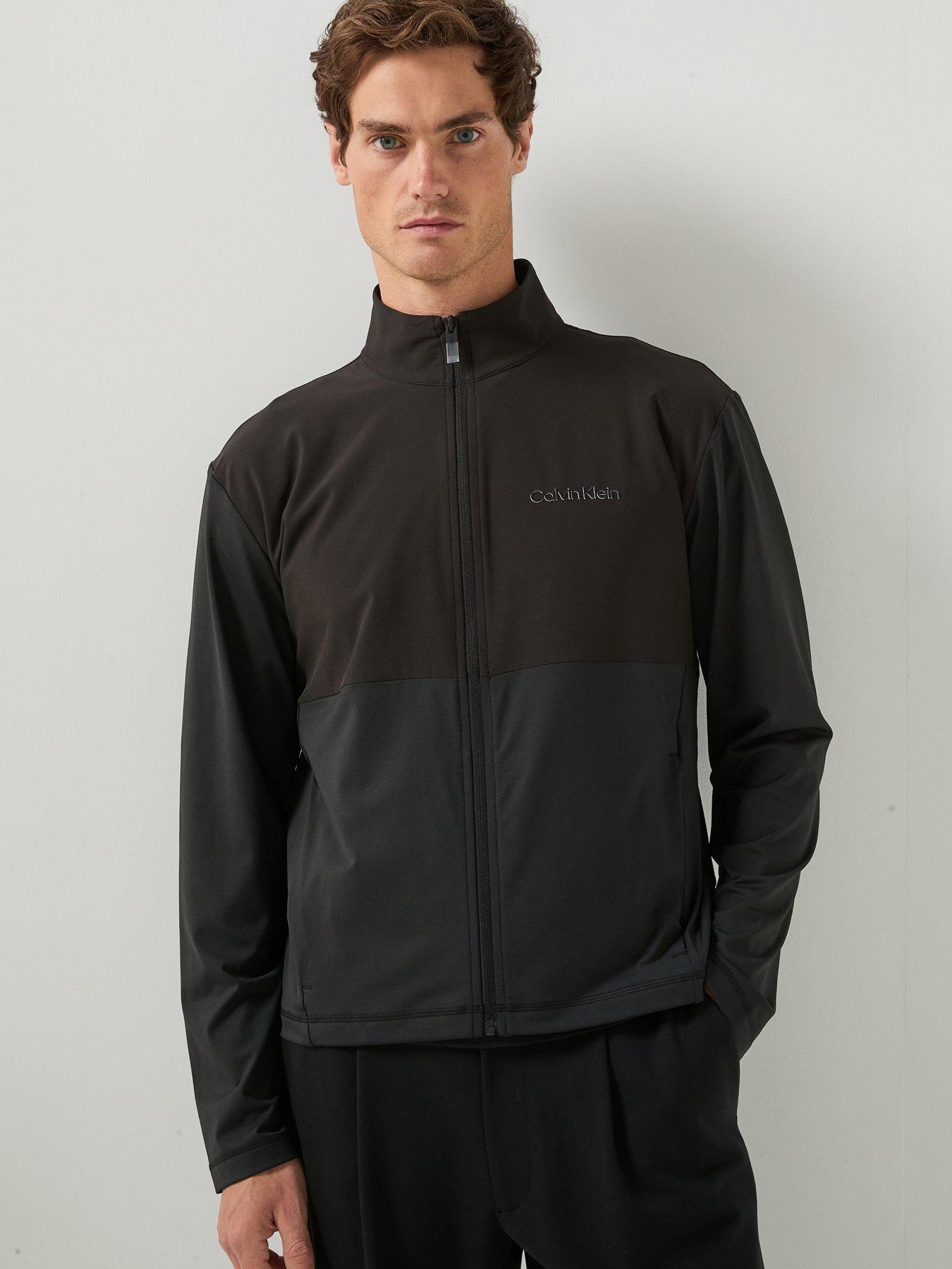 Image 1 of 6 of Calvin Klein Sport Commuter Wind Jacket - Black