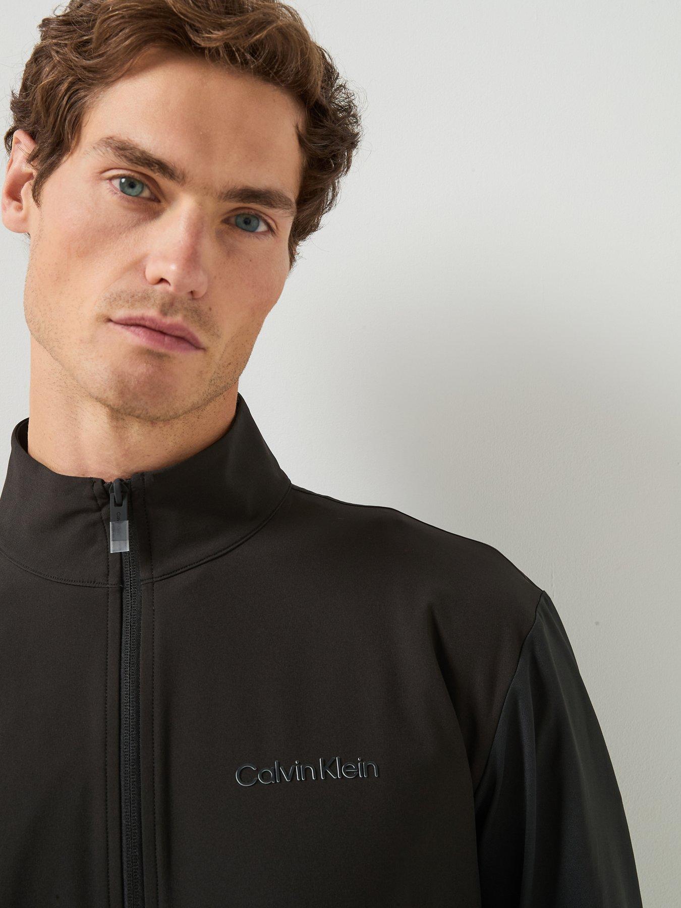 Image 4 of 6 of Calvin Klein Sport Commuter Wind Jacket - Black
