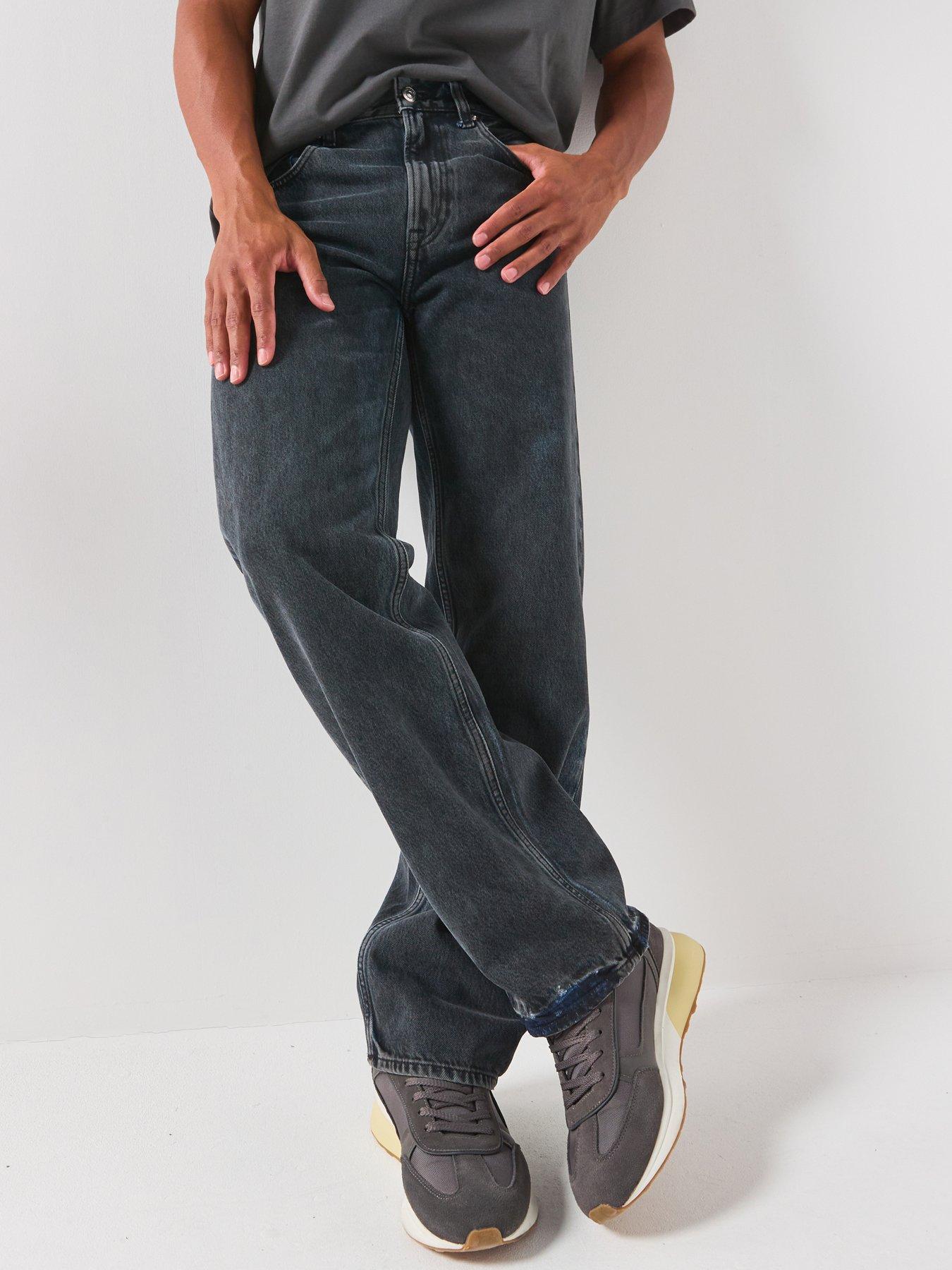 Calvin Klein Jeans Men's 90s Straight Jeans - Dark Blue