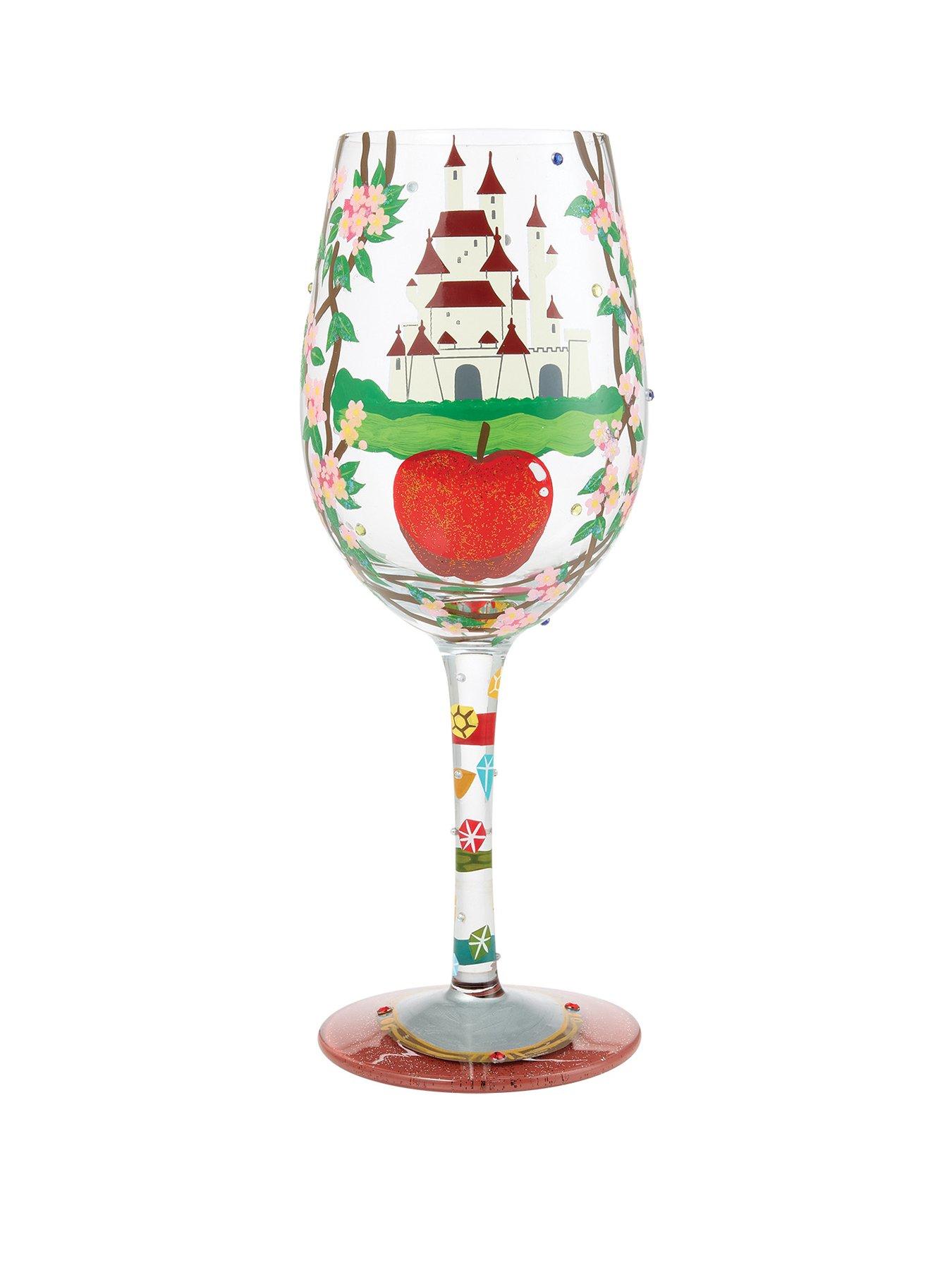 Disney New Life Is A Fairytale (snow White Wine Glass)