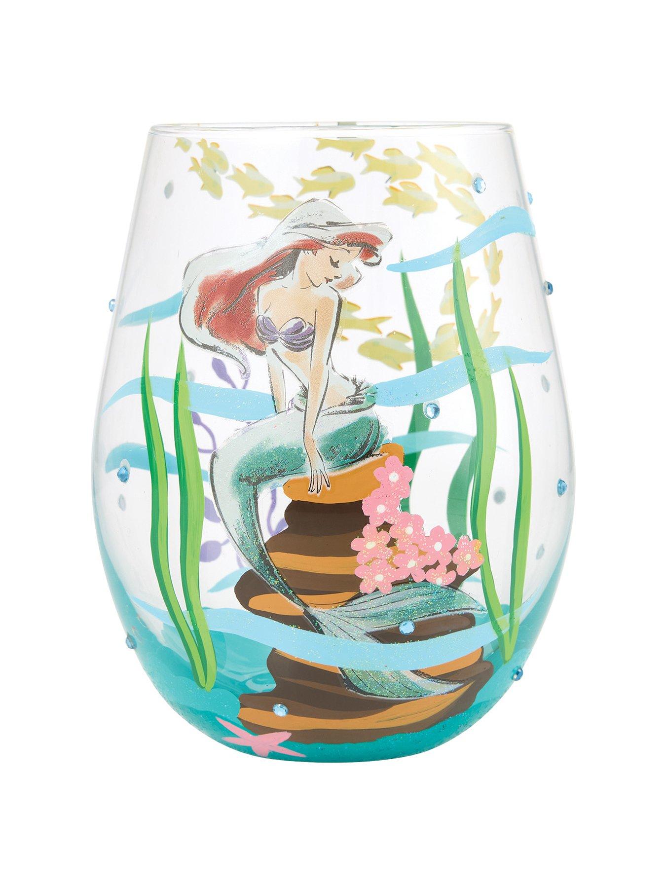 Disney New An Ocean Of Dreams (ariel Stemless Glass)