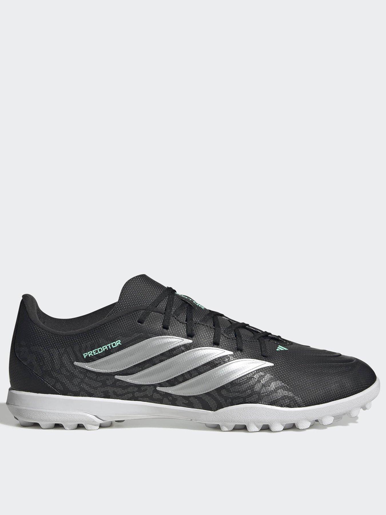 Adidas Mens Predator Club Astro Turf Football Boots - Black/Green