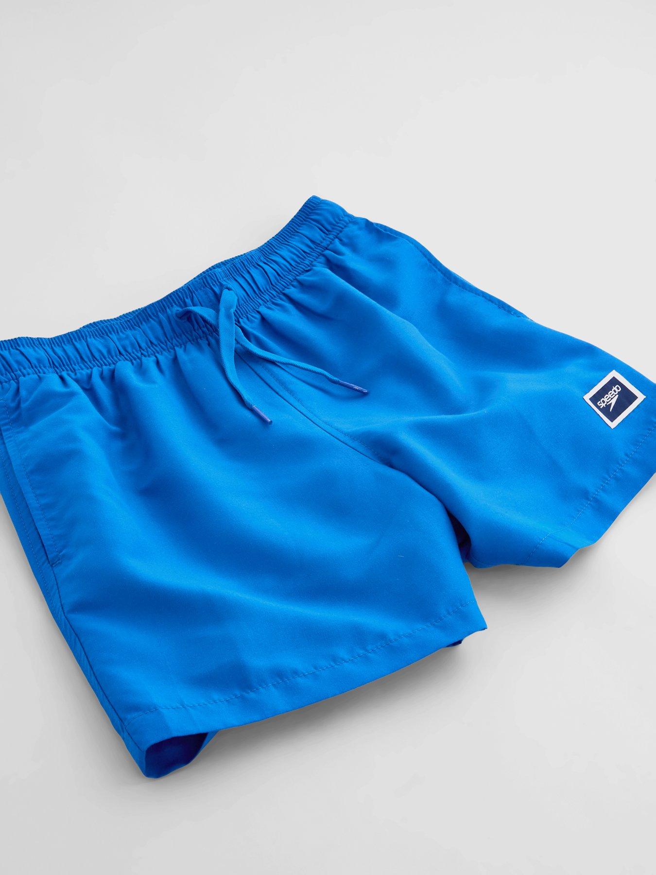Image 3 of 5 of Speedo Junior Boys Classic Logo Swim Shorts - Blue
