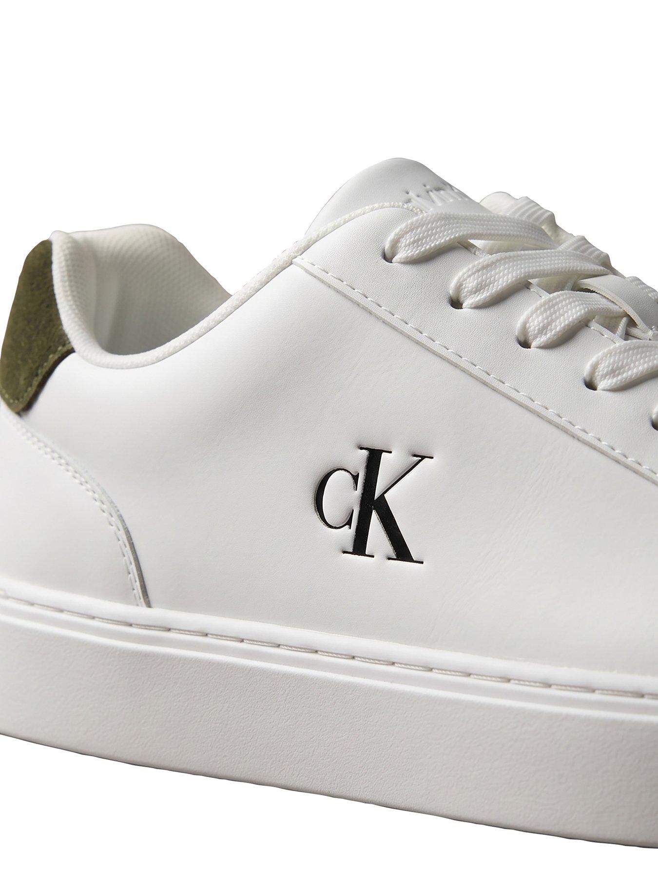 Image 5 of 5 of Calvin Klein Classic Cupsole Laceup Trainers - White