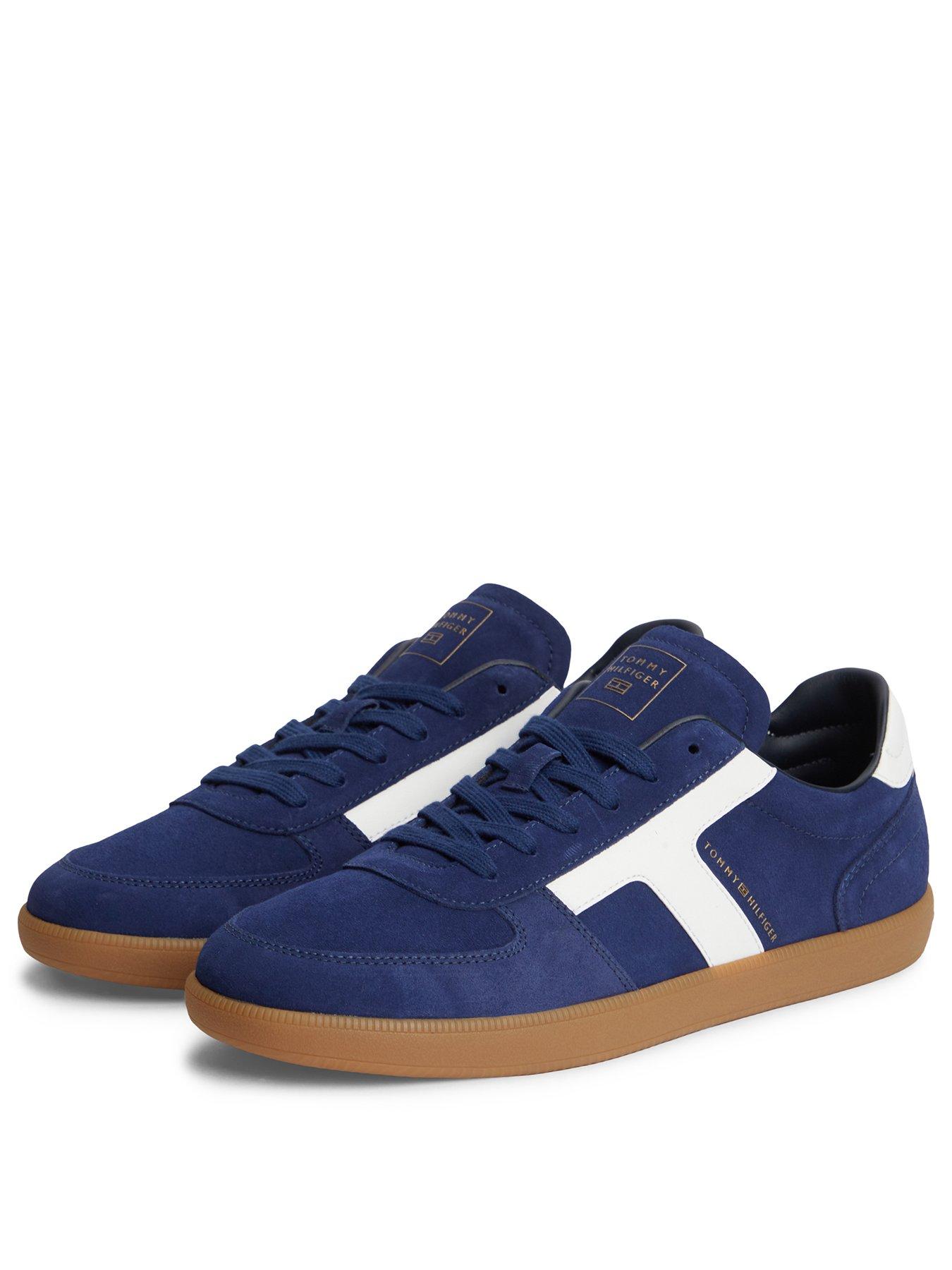 Image 2 of 6 of Tommy Hilfiger Tribeca Suede Trainers - Blue