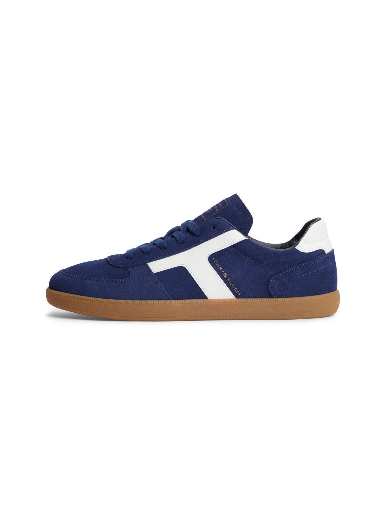 Image 6 of 6 of Tommy Hilfiger Tribeca Suede Trainers - Blue