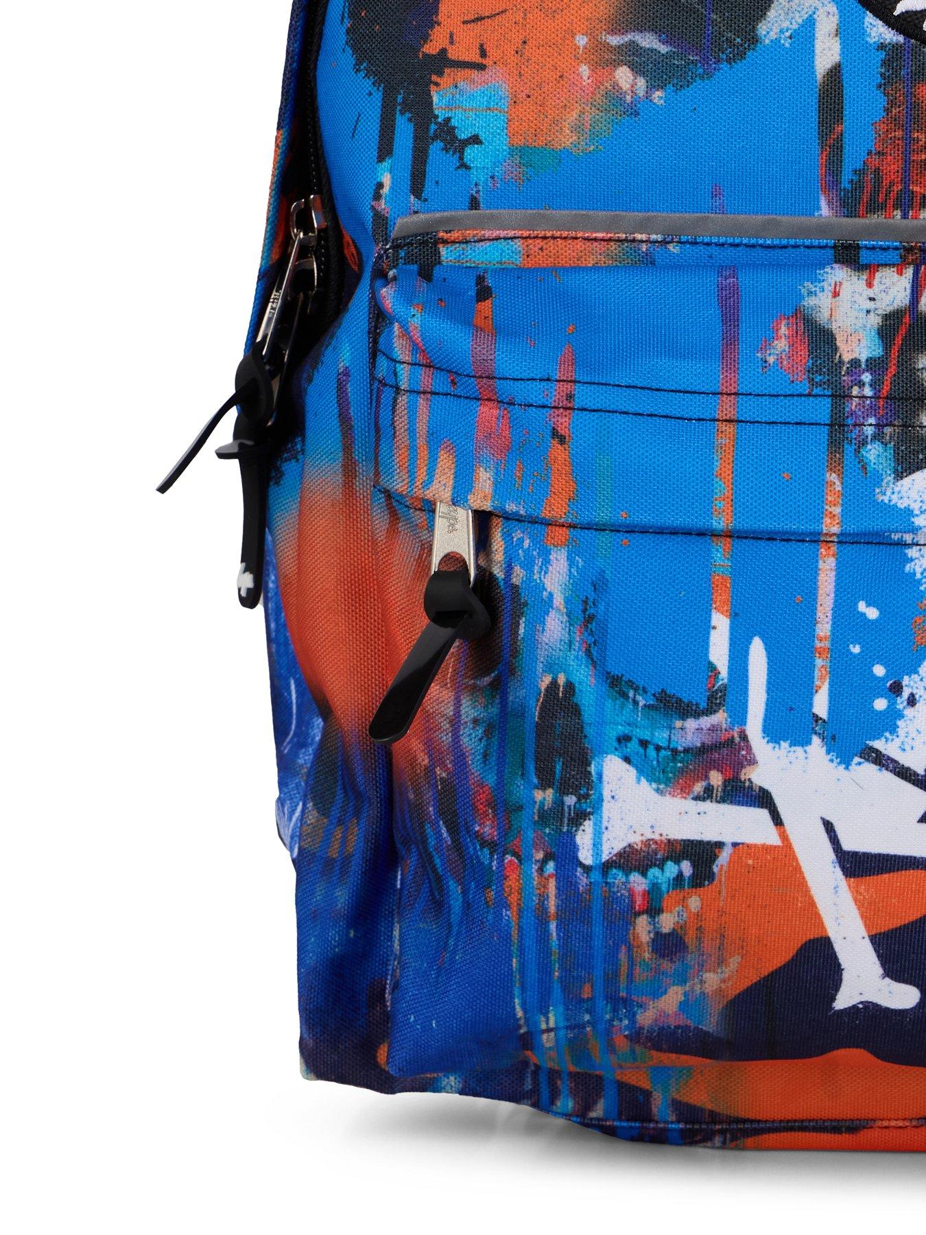 Image 3 of 4 of Hype Graffiti Skull Backpack - Multi