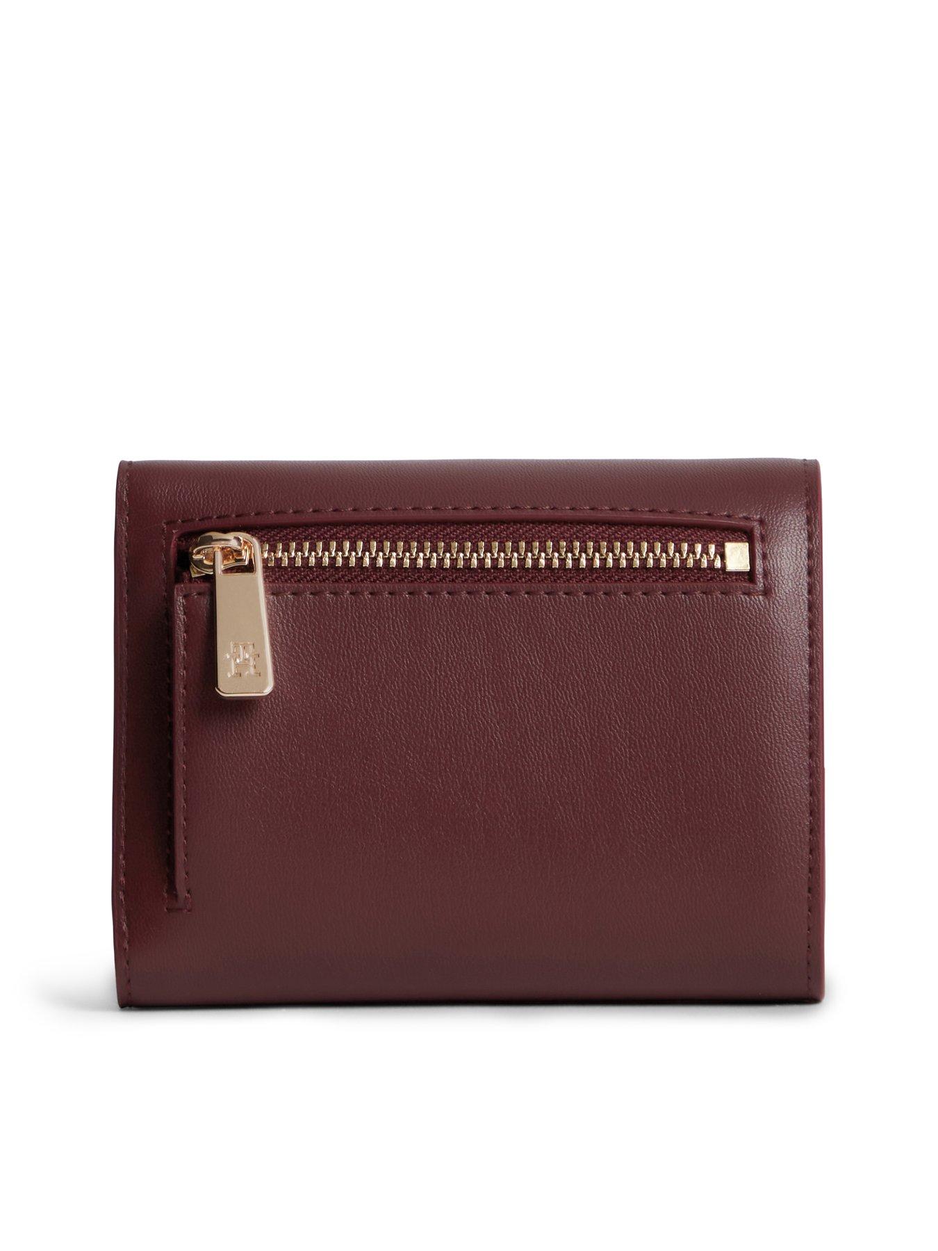 Image 2 of 4 of Tommy Hilfiger Hilfiger Icon Trifold Wallet - Red