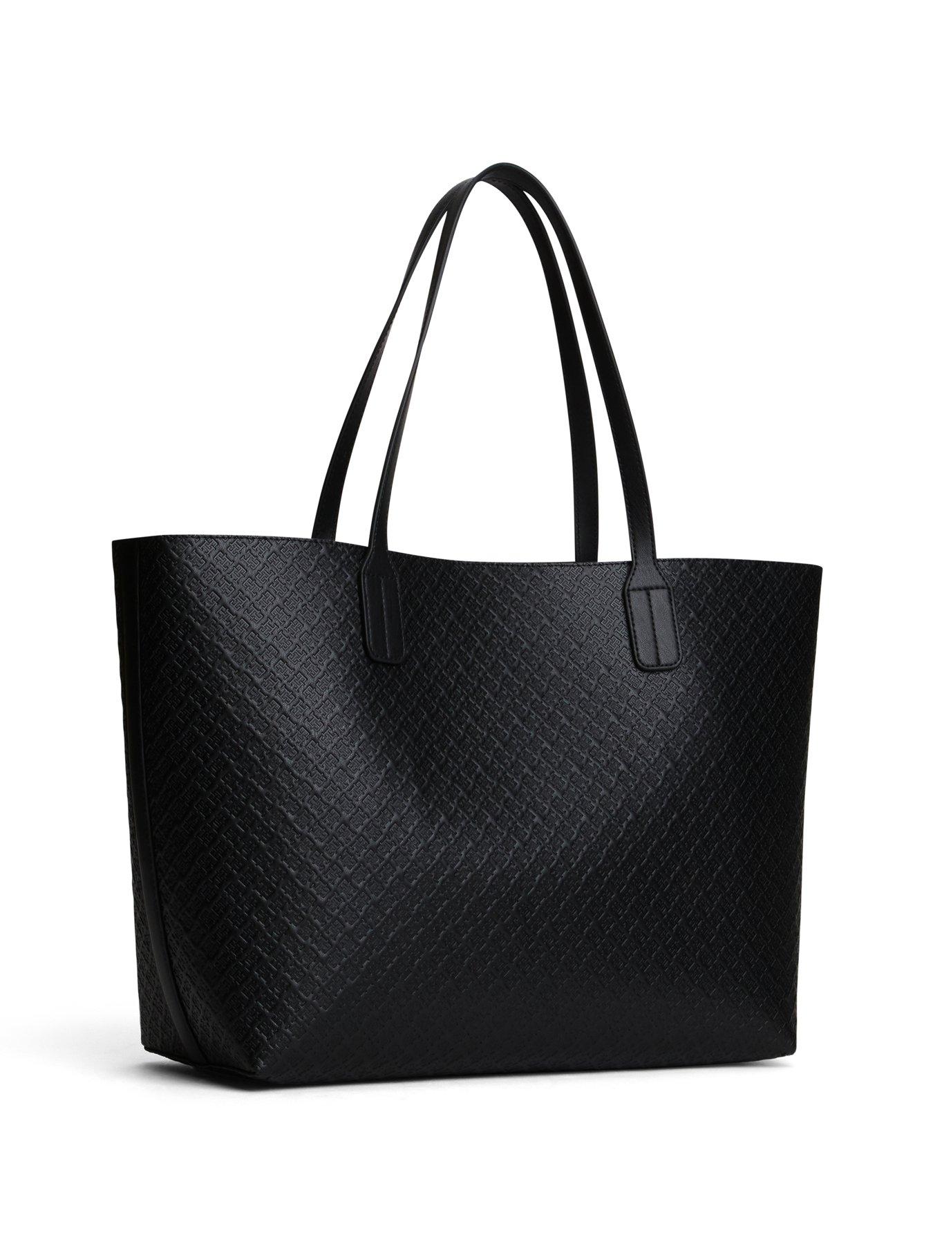 Image 3 of 5 of Tommy Hilfiger Hilfiger Icon Coin Purse Tote Bag - Black